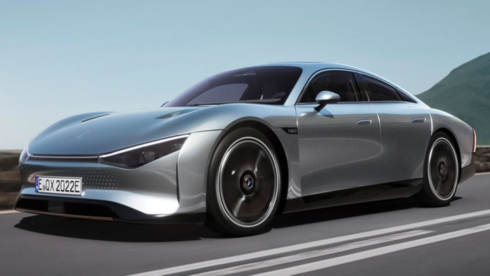 Mercedes Benz Vision EQXX Concept 1