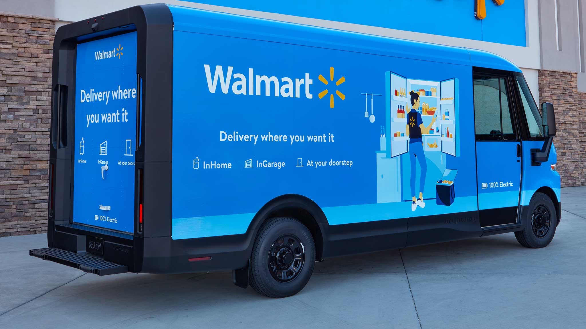 BrightDrop Walmart vans 3