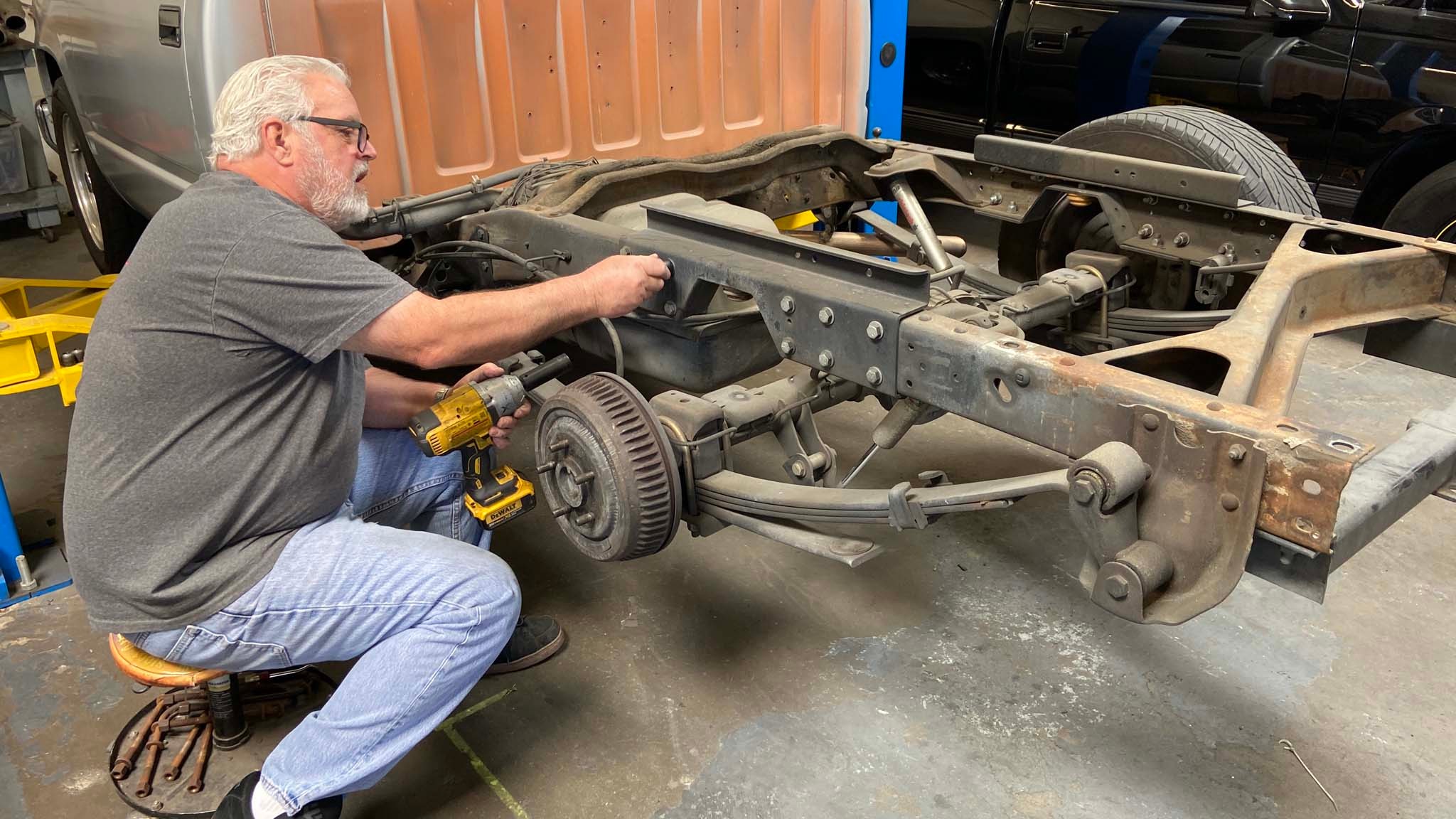 002 ridetech coilover install 1993 gmc c1500