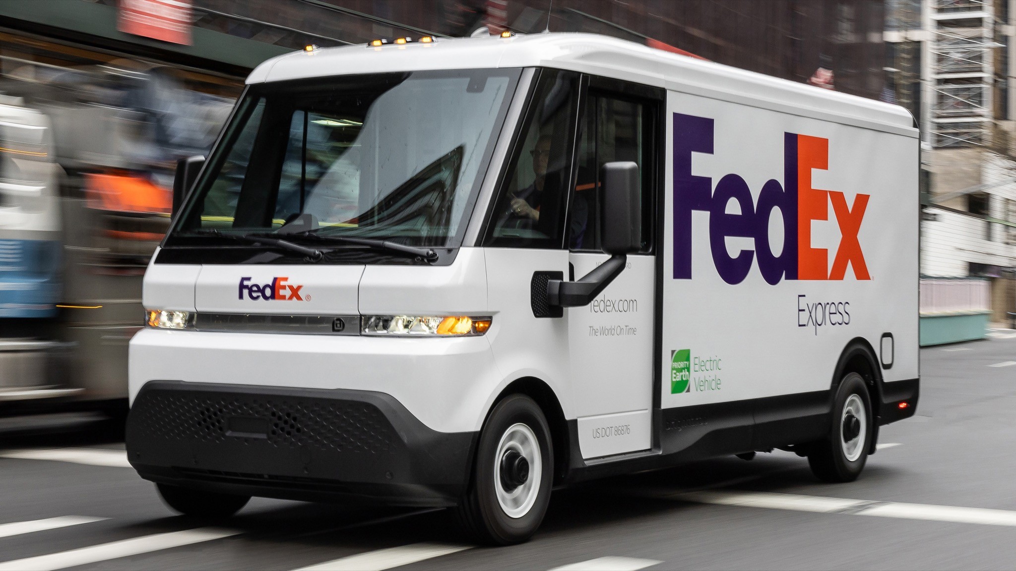 BrightDrop FedEx GUINNESS WR 14