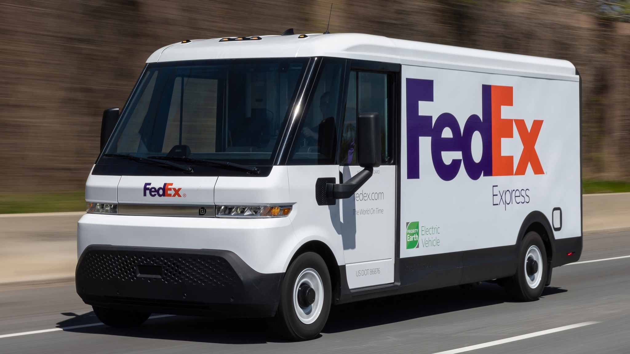 BrightDrop FedEx GUINNESS WR 08