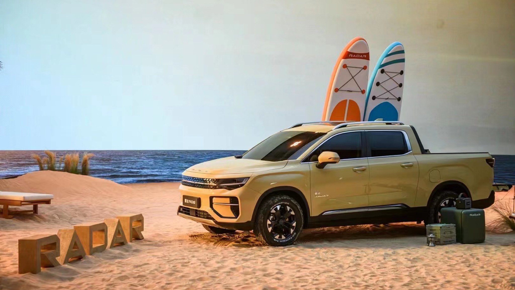 Geely Holding Radar Auto RD6 Electric Vehicle Pickup Truck 4