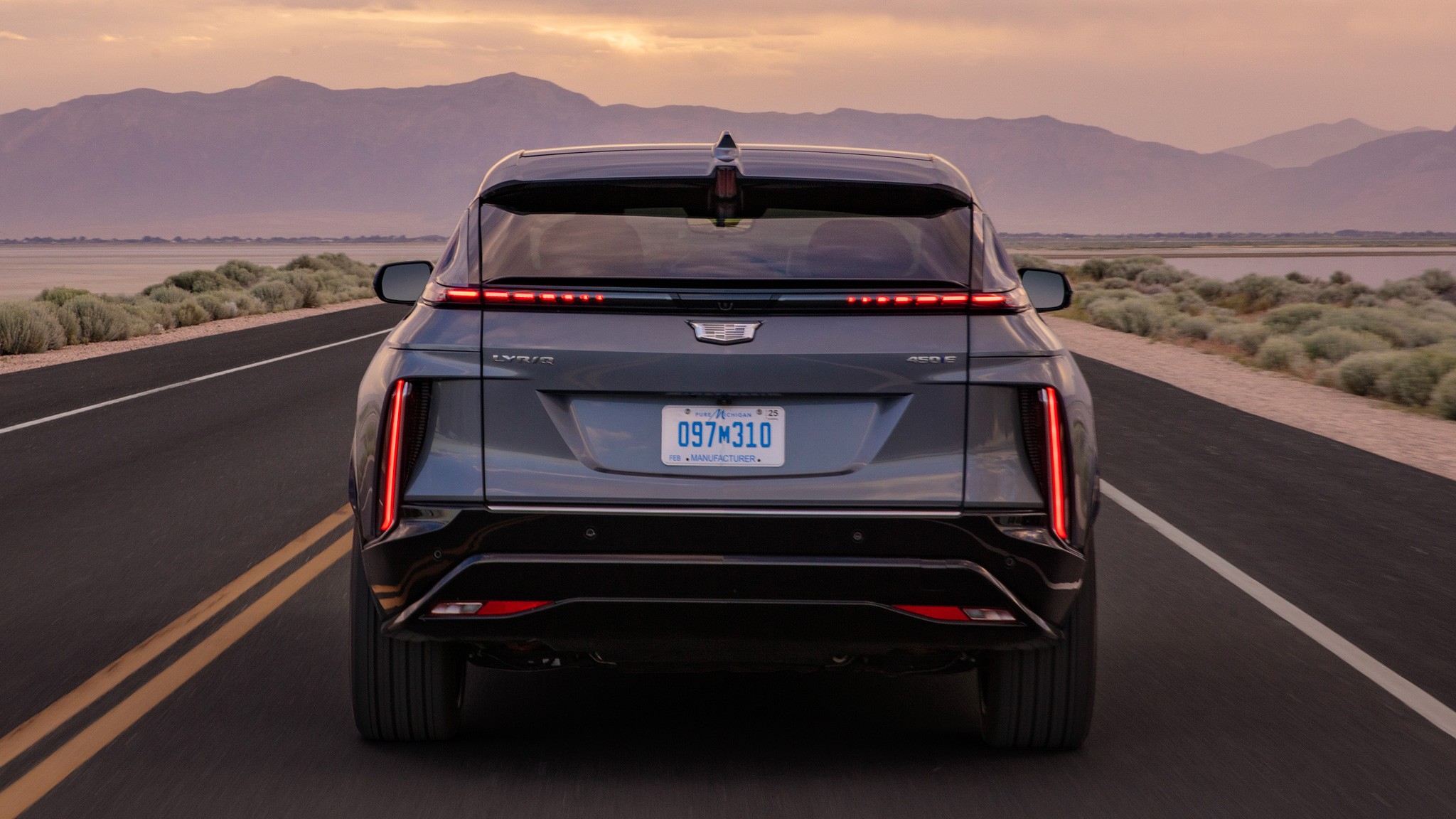 2023 Cadillac Lyriq EV in motion 5
