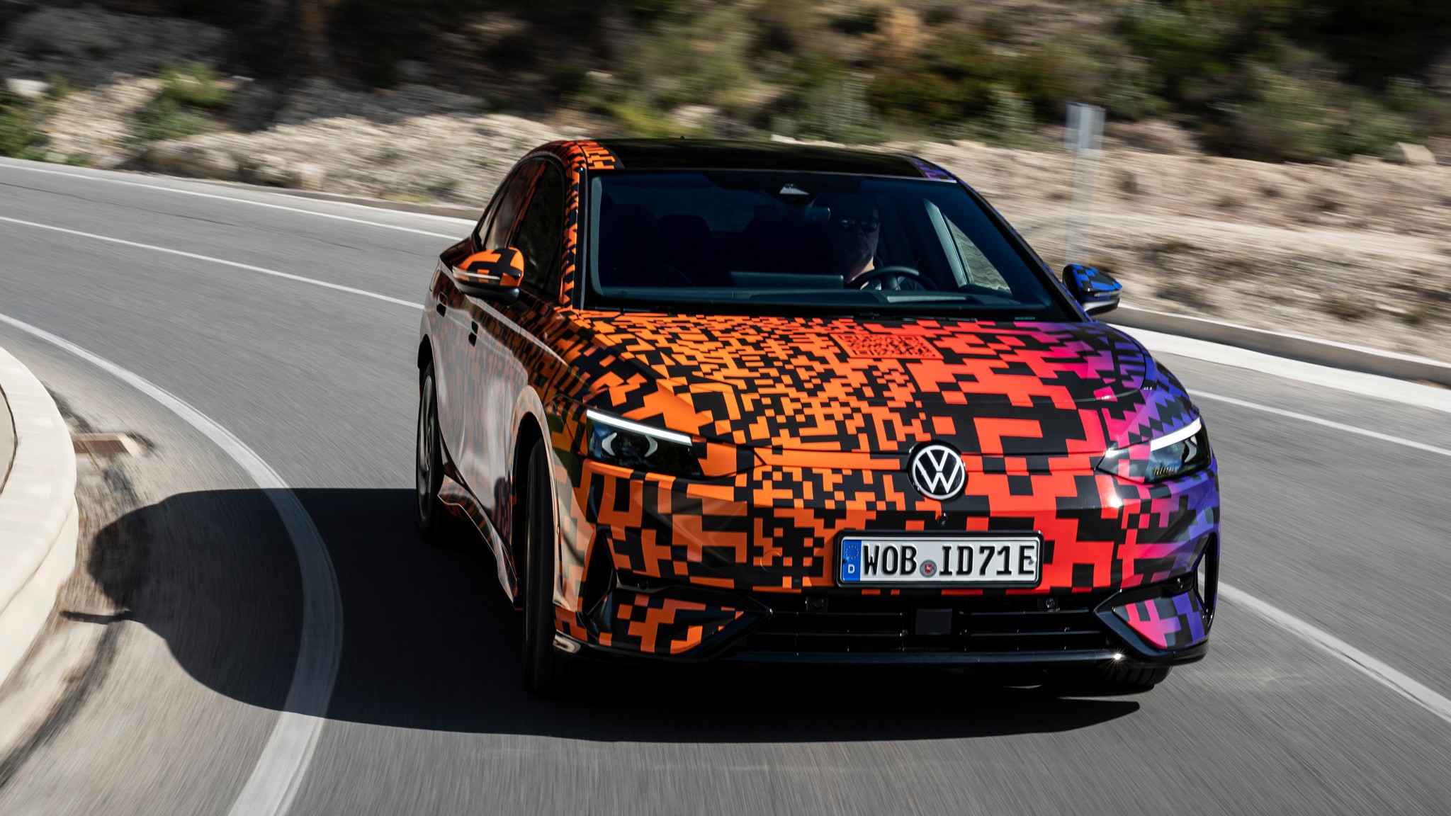 2025 Volkswagen ID7 Prototype 3