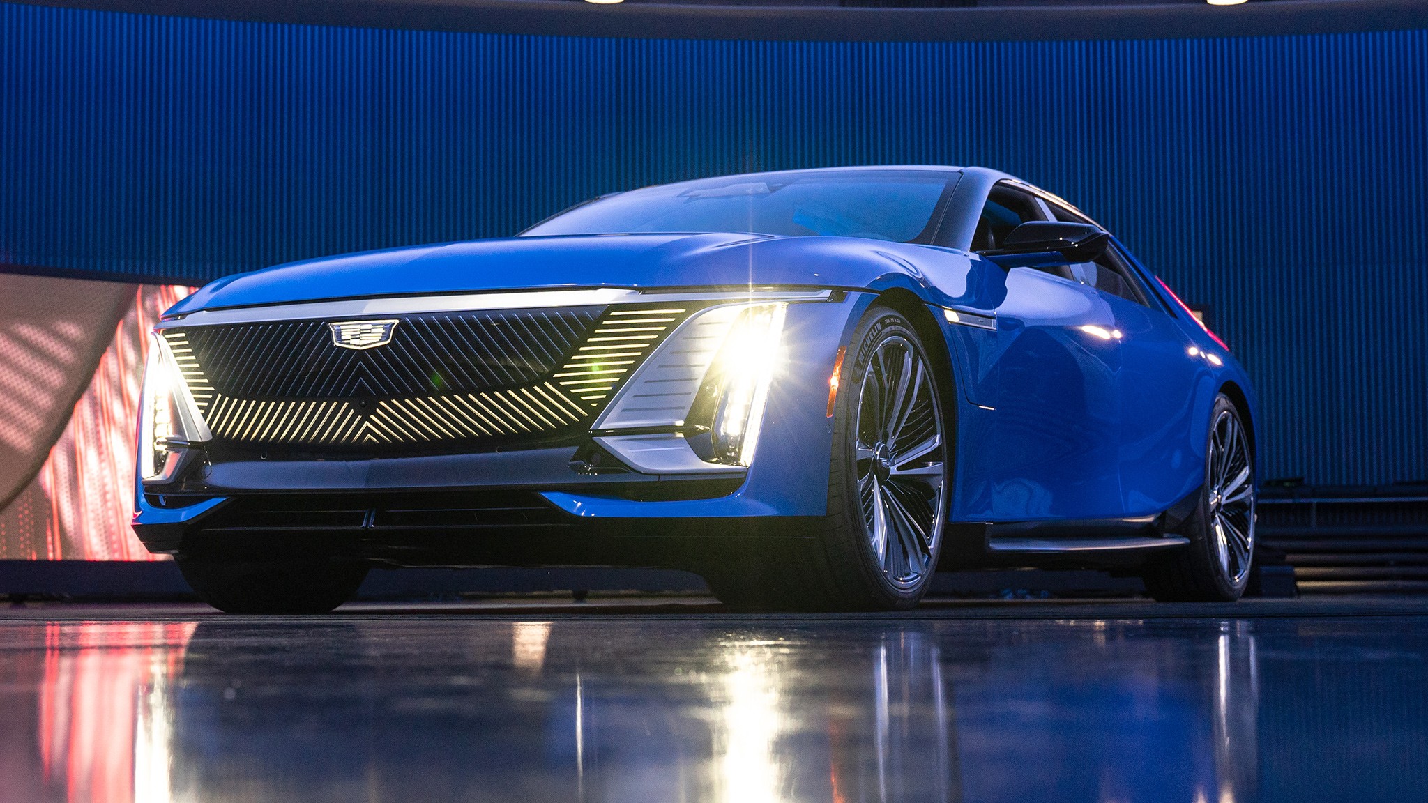 2024 cadillac celestiq details lighting