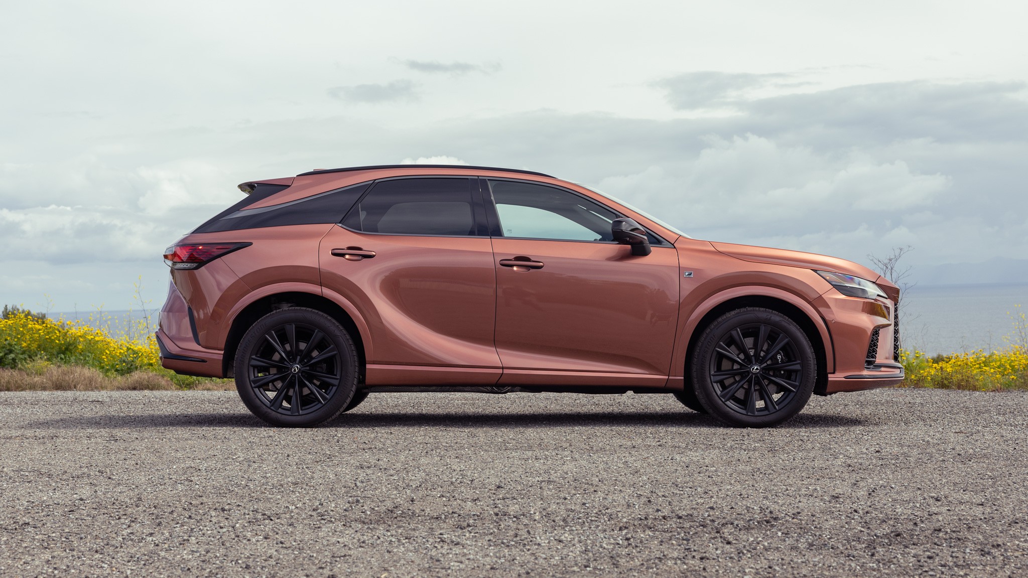 009 2023 Lexus RX500h Fsport Performance side profile