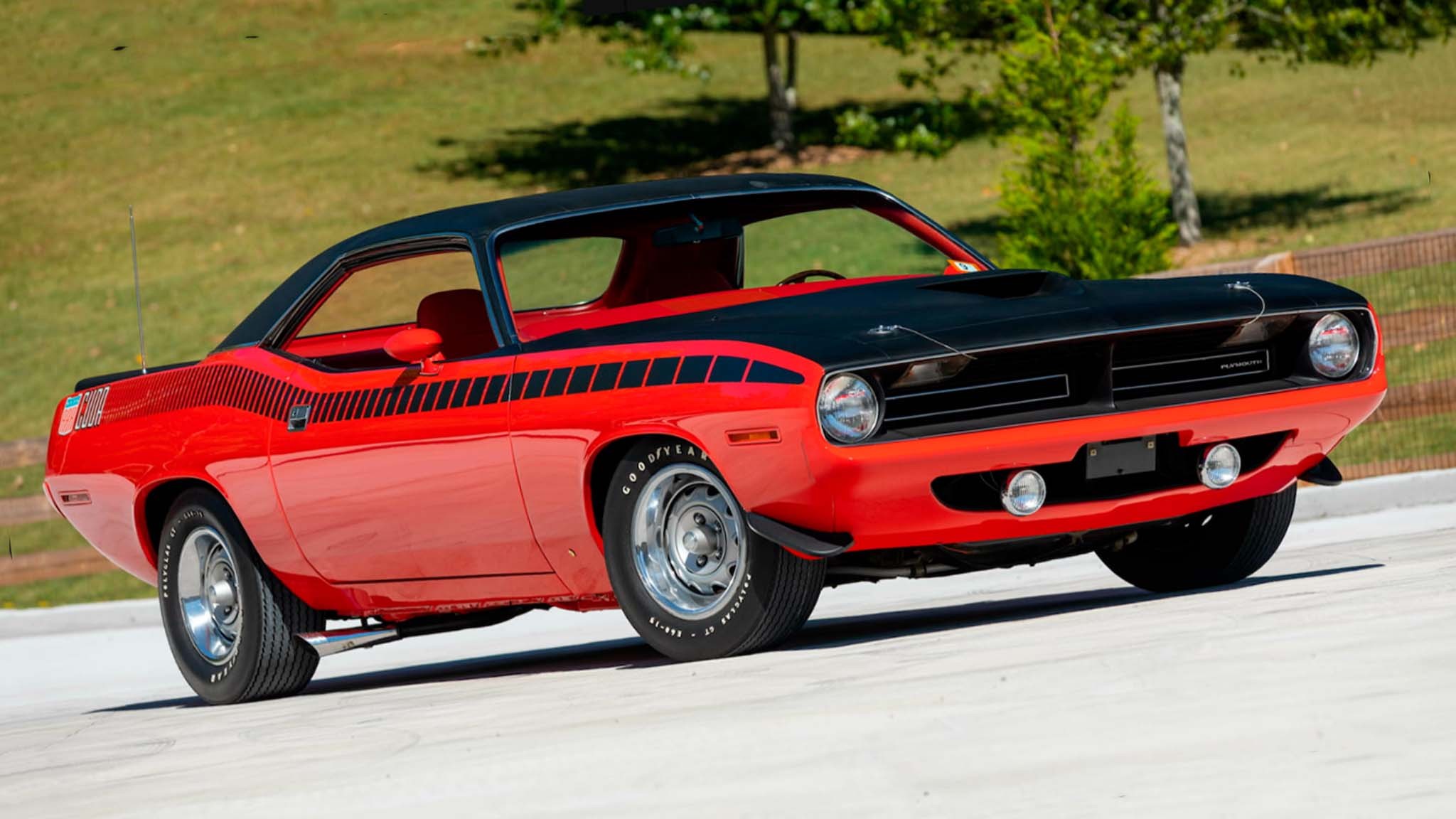 001 1970 AAR Cuda Mecum Ralley Red MOPAR 340
