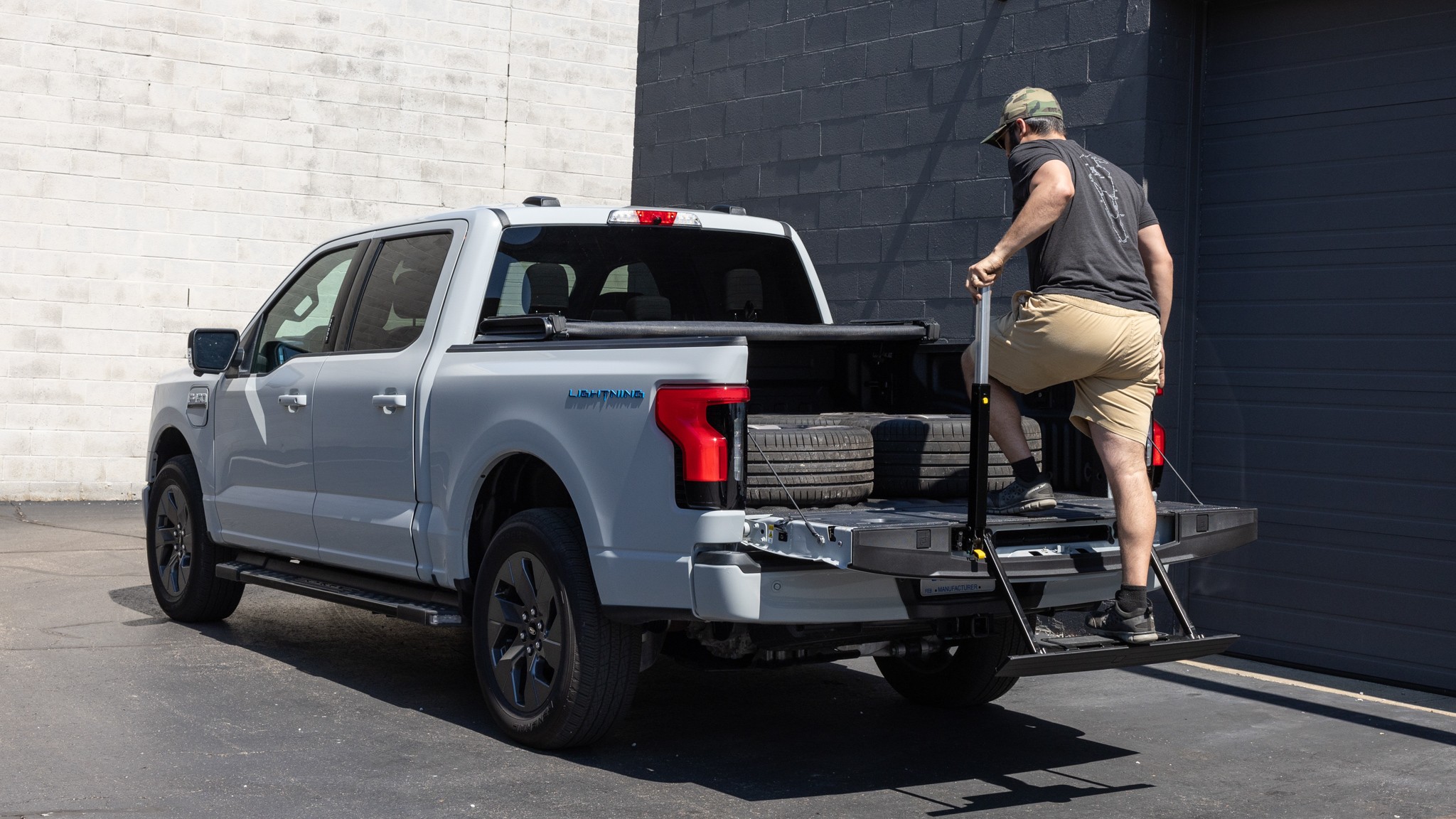 009 2023 Ford F 150 Lightning XLT bed space