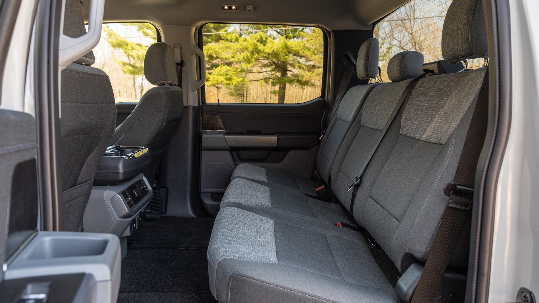 018 2023 Ford F 150 Lightning XLT back seats