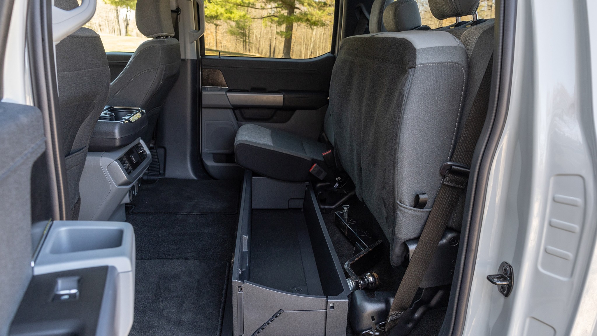 019 2023 Ford F 150 Lightning XLT back seats configurations