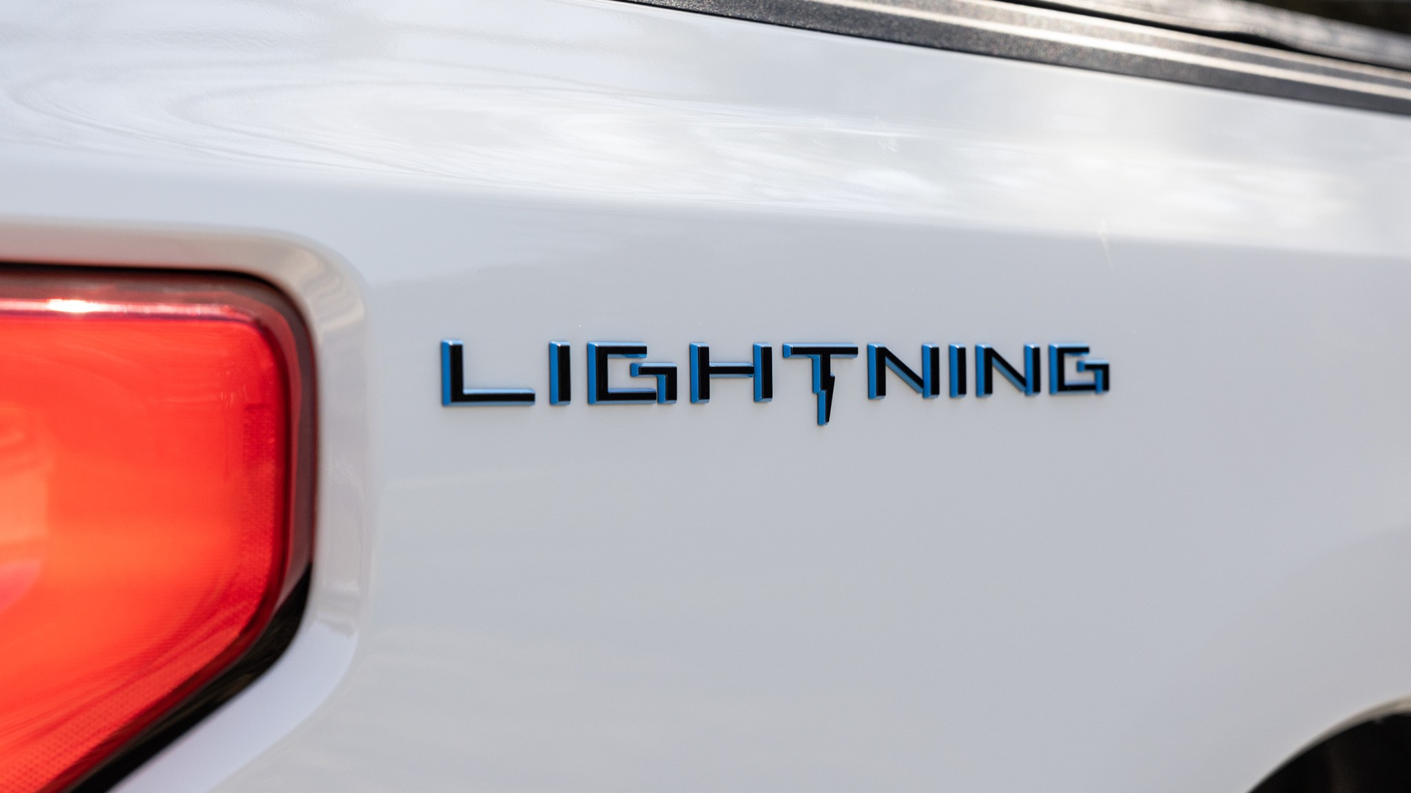 031 2023 Ford F 150 Lightning XLT trim lettering