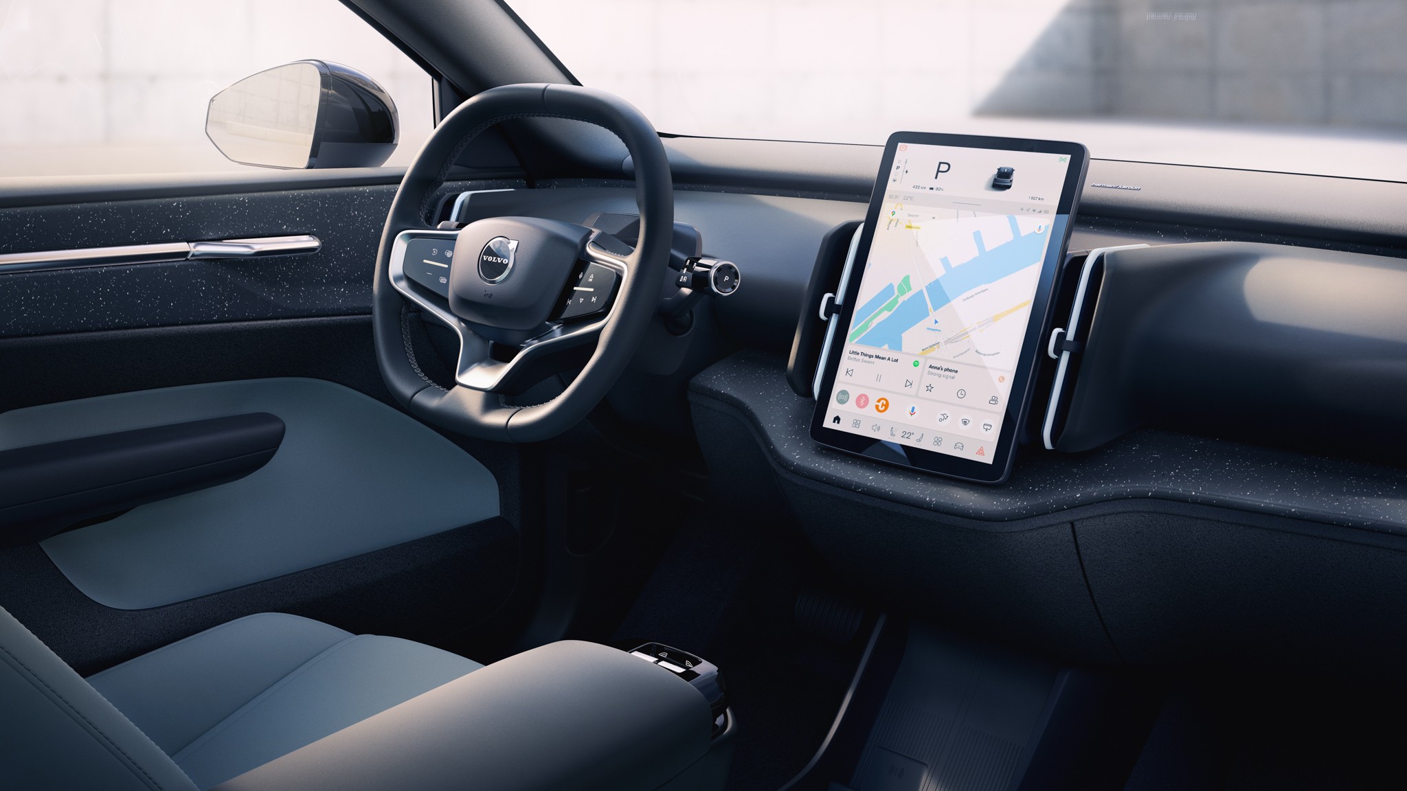 028 2025 Volvo EX30 driver cabin