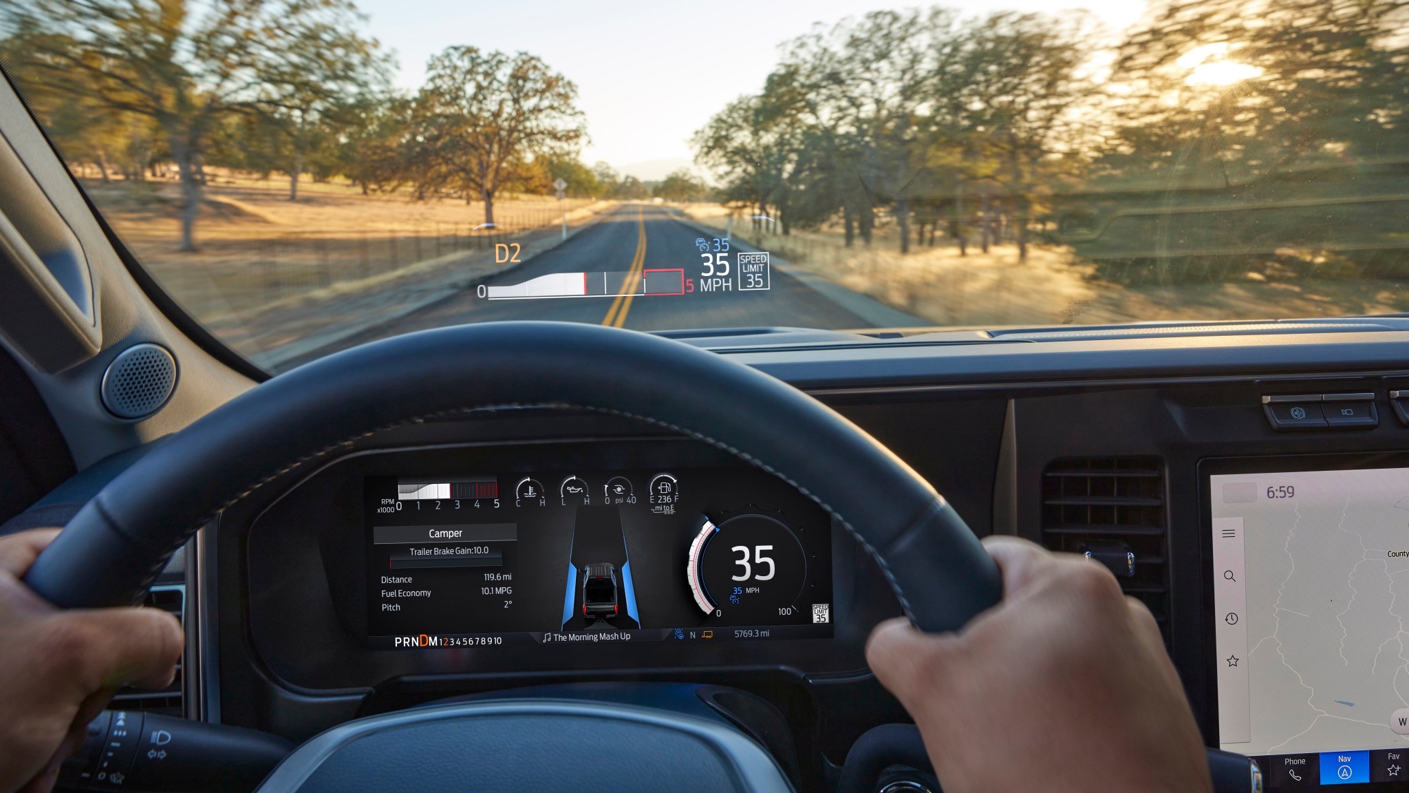 Head Up Display 2023 Ford Super Duty 2023 Ford Super Duty