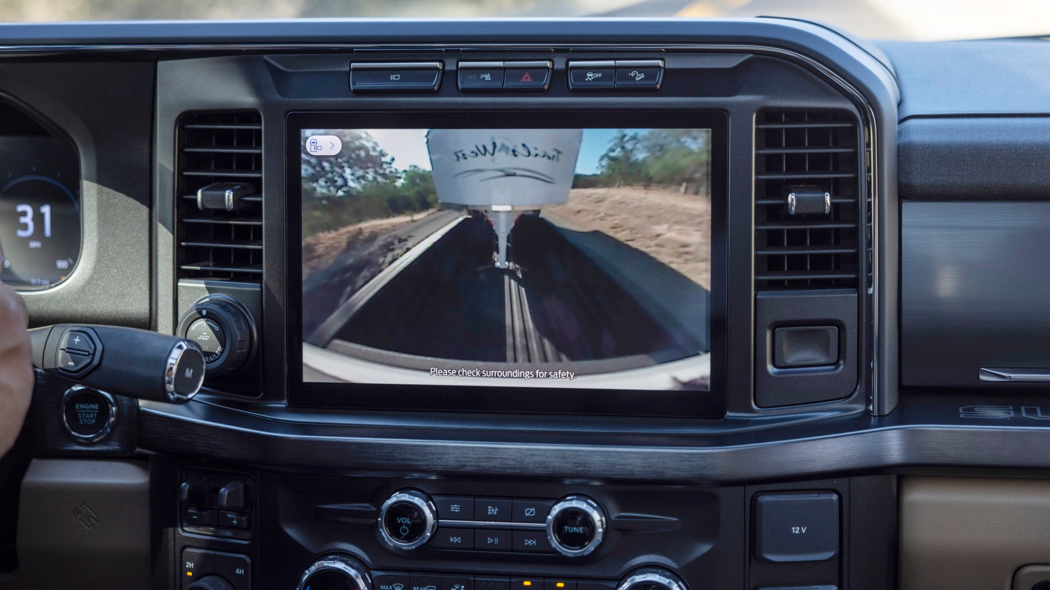 Bed view 2023 Ford Super Duty