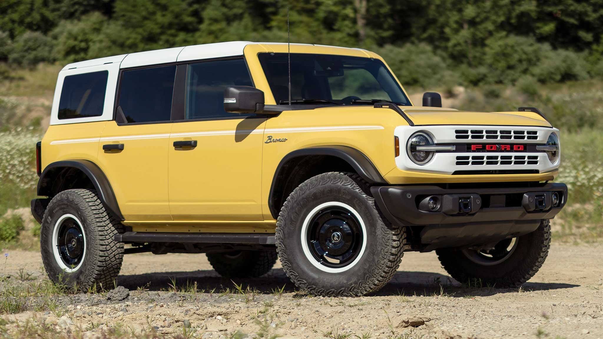 2023 Ford Bronco Heritage Limited Edition yellow 5