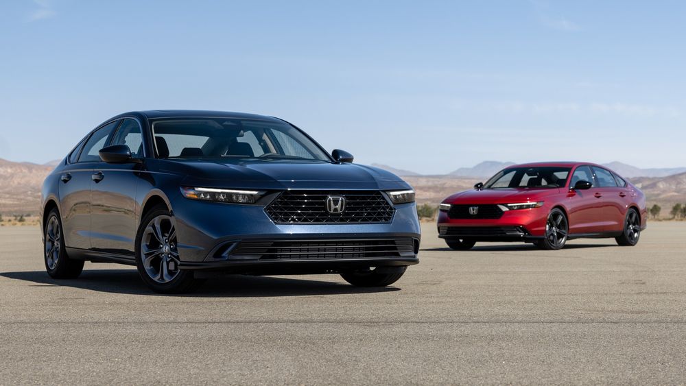 006 2023 Honda Accord EX and Sport Hybrid SidebySide web