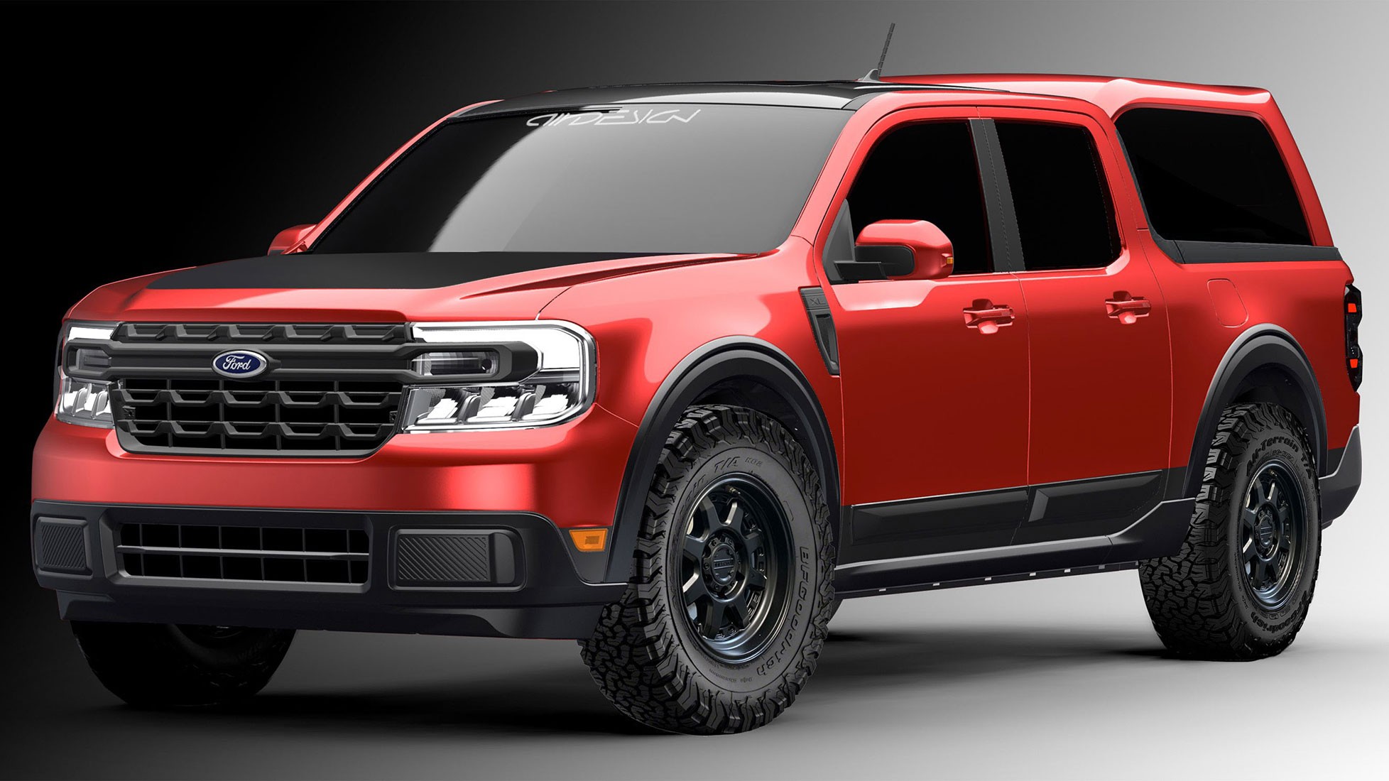 Ford Maverick AirDesign SEMA