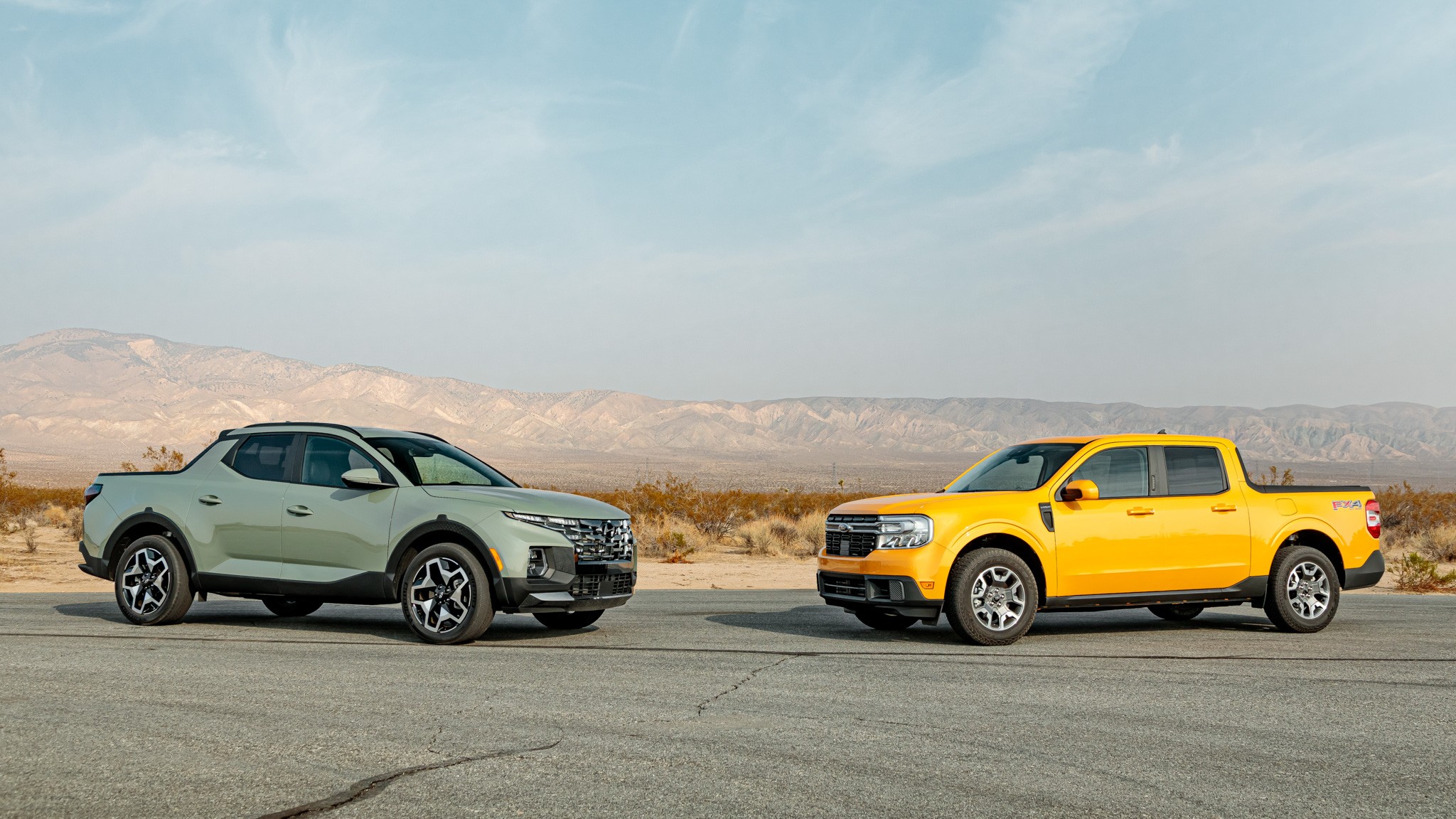 2022 Ford Maverick vs  2022 Hyundai Santa Cruz 6