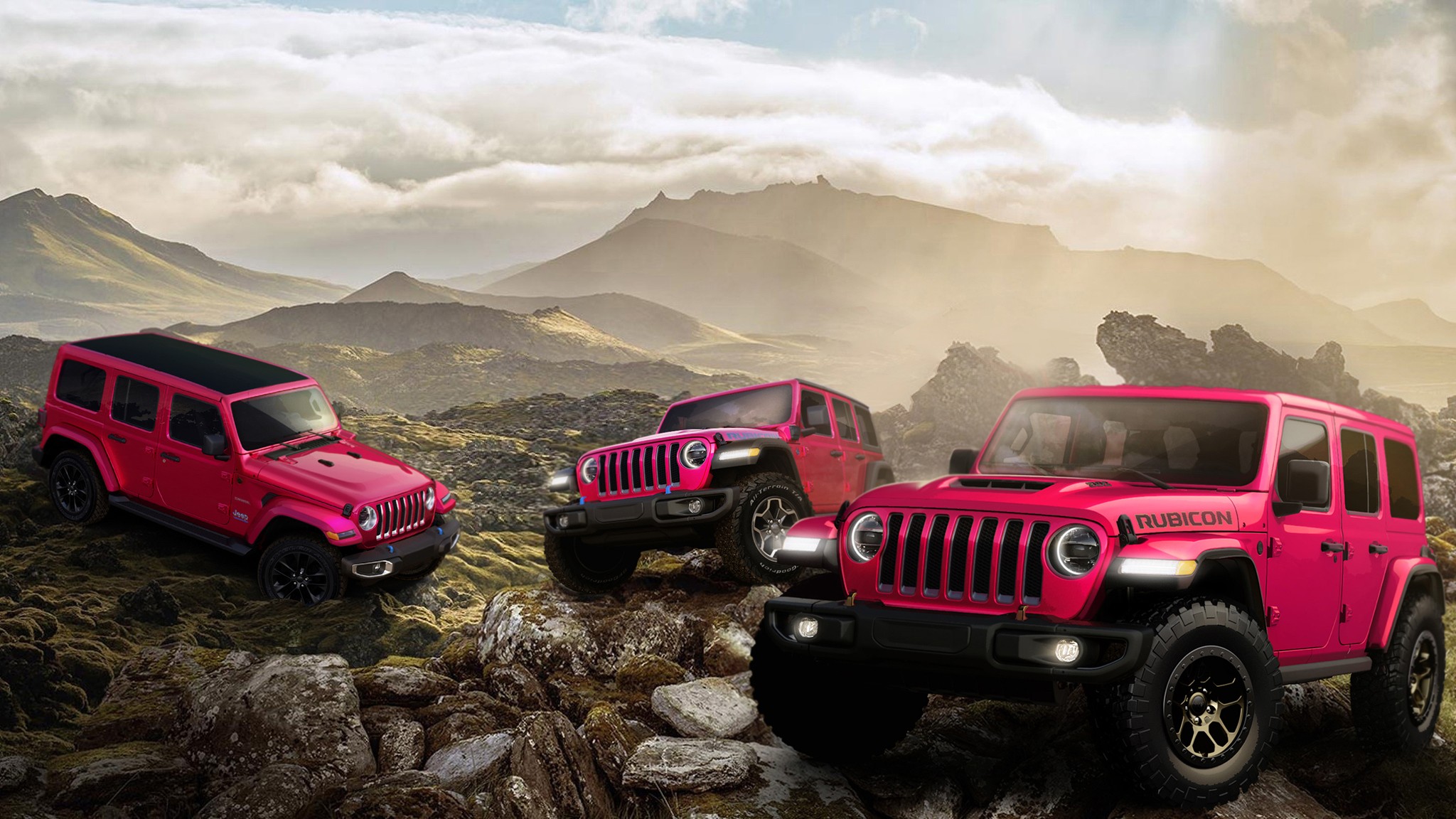 2021 jeep wrangler tuscadero pink color