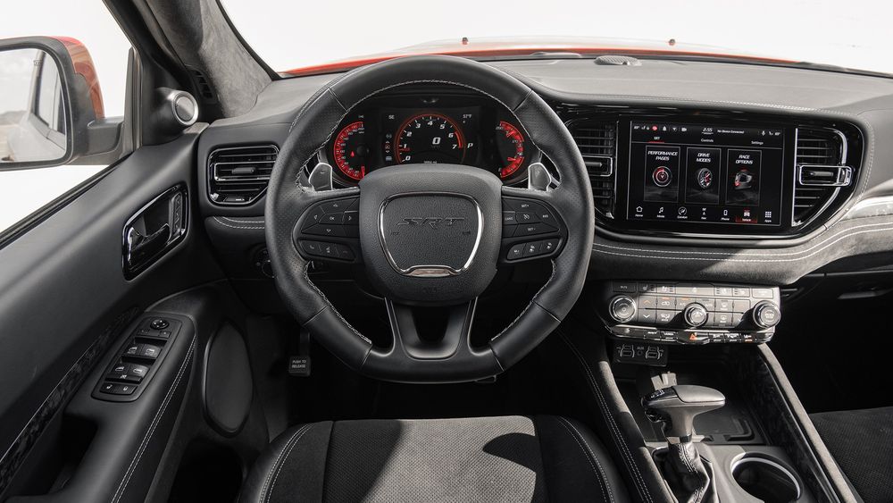 2021 Dodge Durango 4 SRT Hellcat dashboard