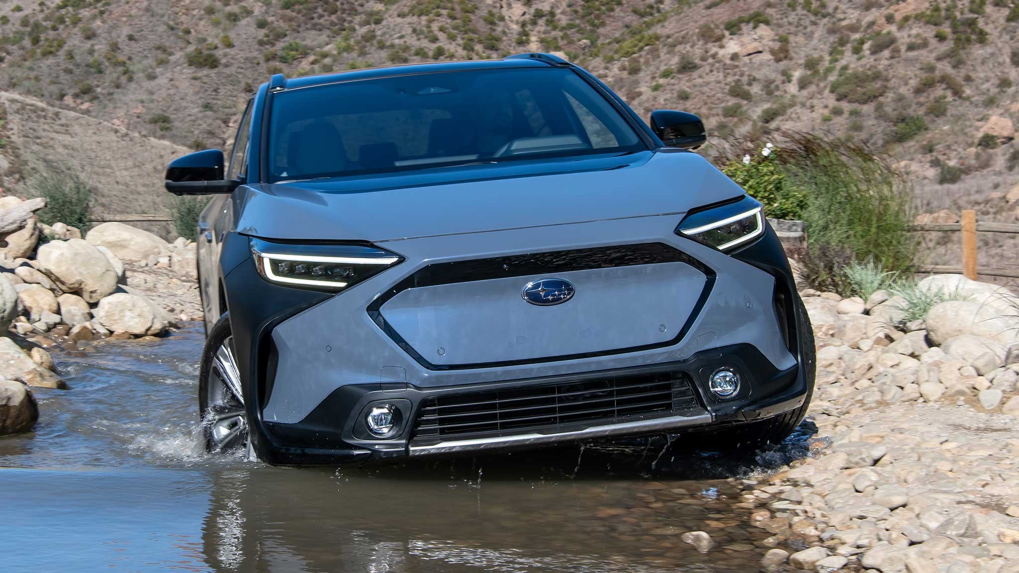2023 Subaru Solterra EV SUV reveal 40