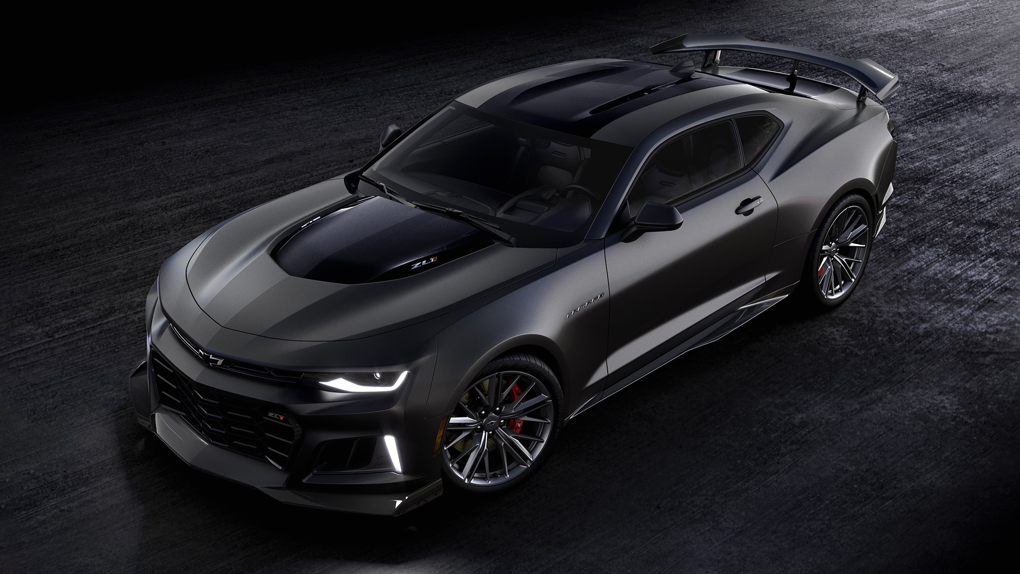 2024 chevrolet camaro ZL1 front view 001