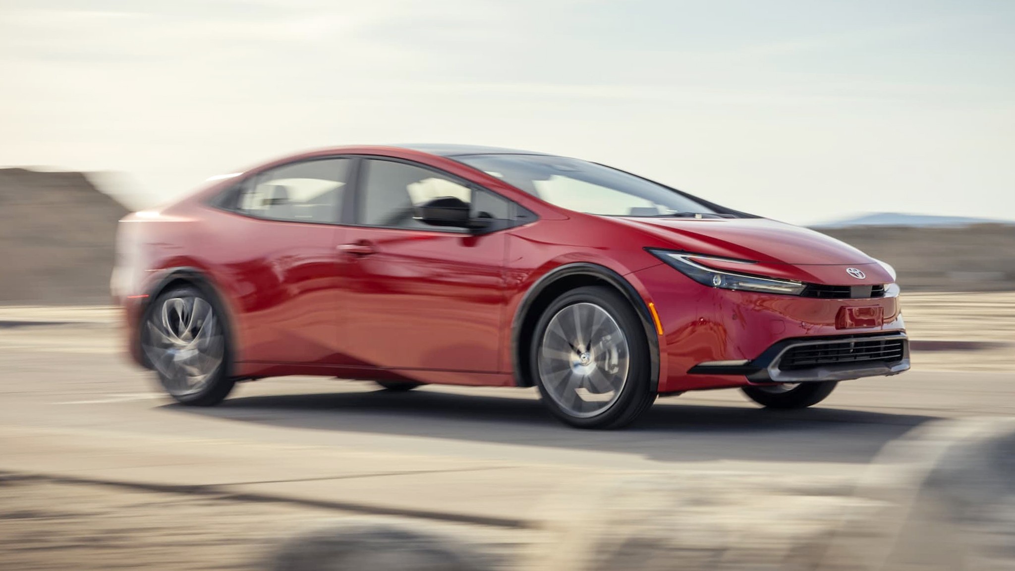 2024 Toyota Prius XLE front view 60