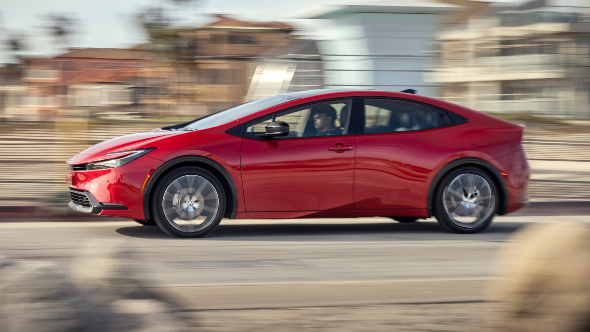 2024 Toyota Prius XLE side view 57