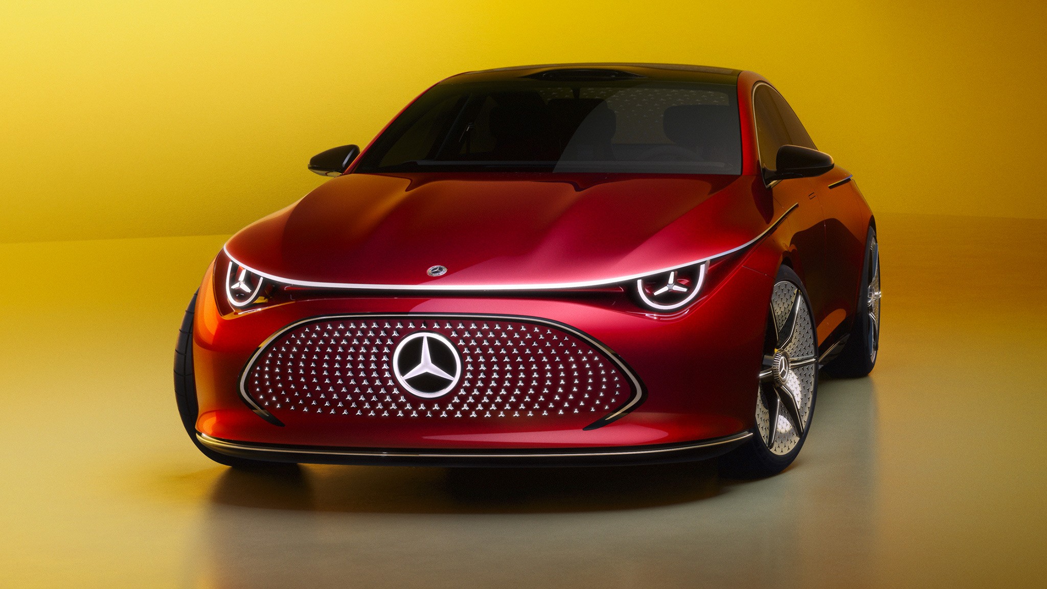 Mercedes Benz Concept CLA EV sedan 2