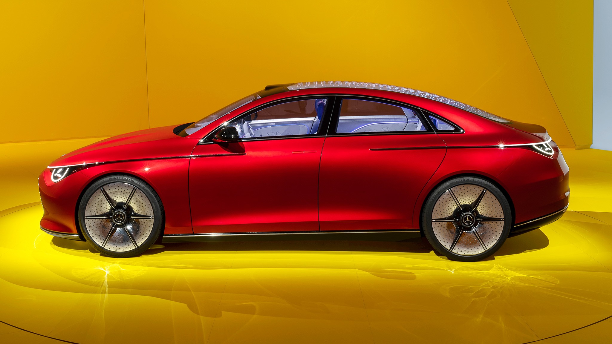 Mercedes Benz Concept CLA EV sedan 11
