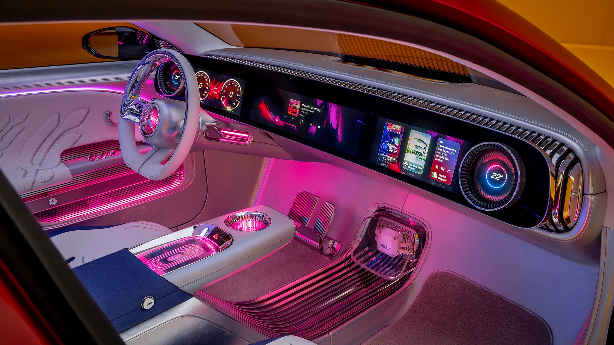 Mercedes Benz Concept CLA EV sedan 27