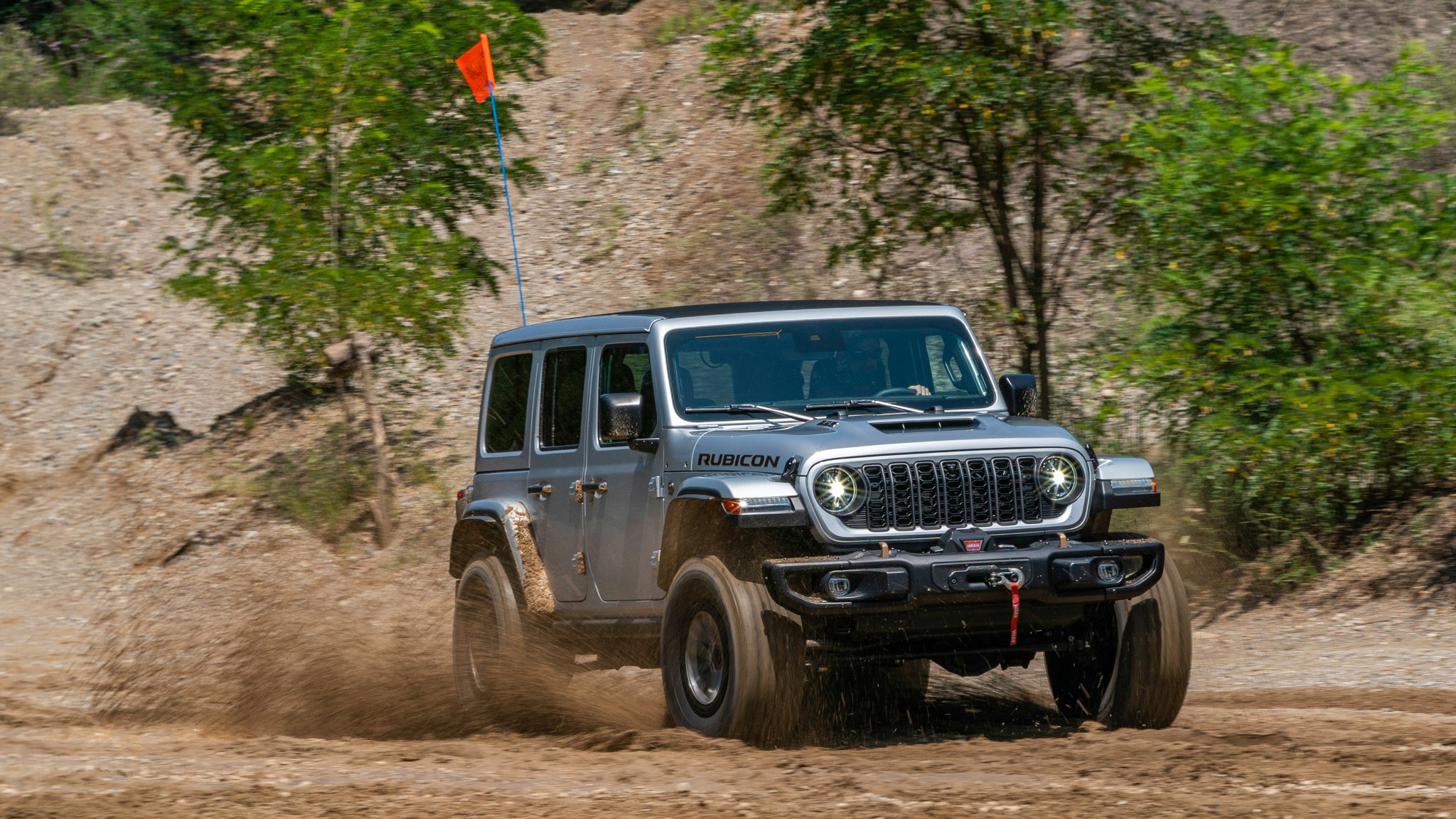 003 2024 Jeep Wrangler Rubicon 392 off road action