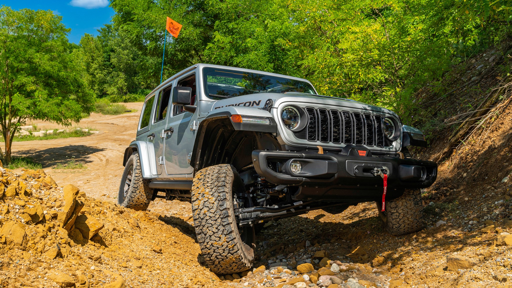 011 2024 Jeep Wrangler Rubicon 392 off road action