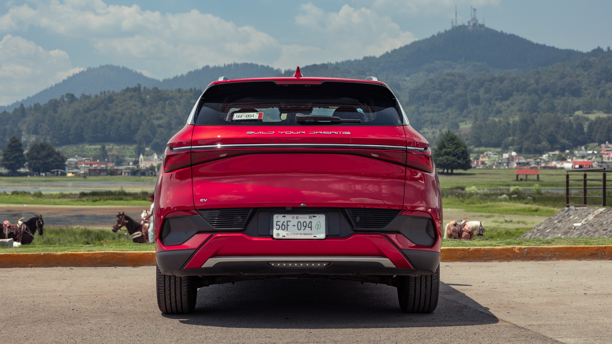 006 2023 BYD Yuan Plus rear view