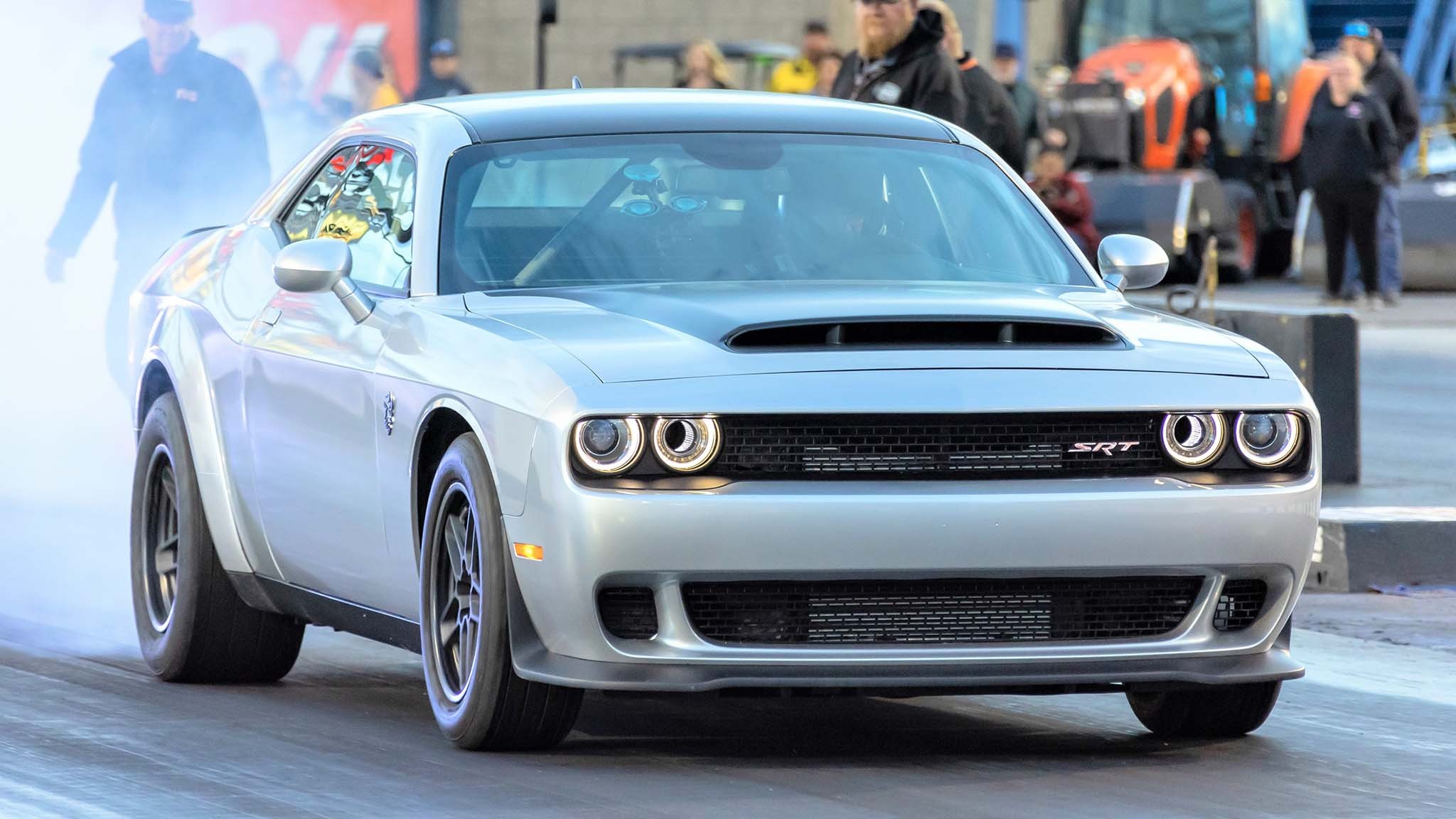 2023 dodge challenger srt demon 170 burnout