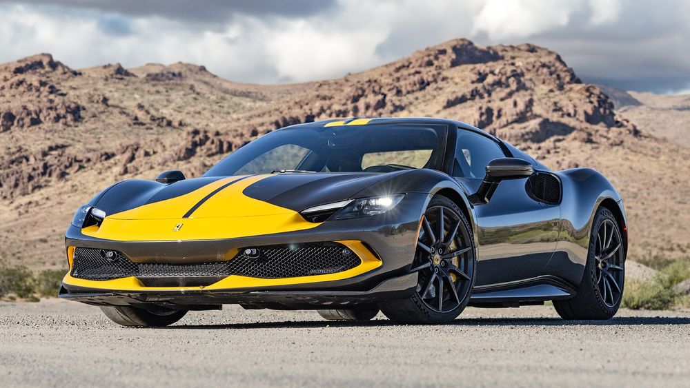 005 2023 Ferrari 296 GTB front three quarters