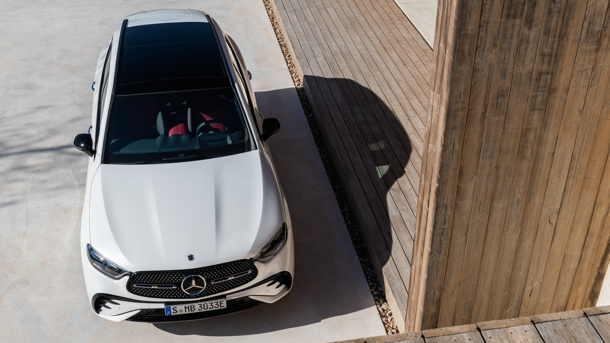 019 2024 Mercedes Benz GLC300 e PHEV top view