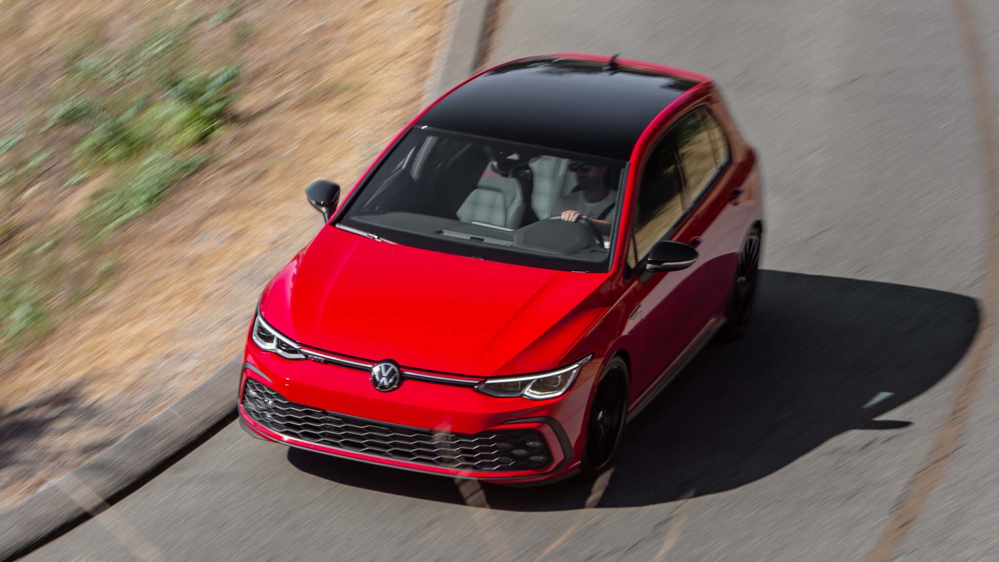 036 2024 volkswagen golf gti top front view