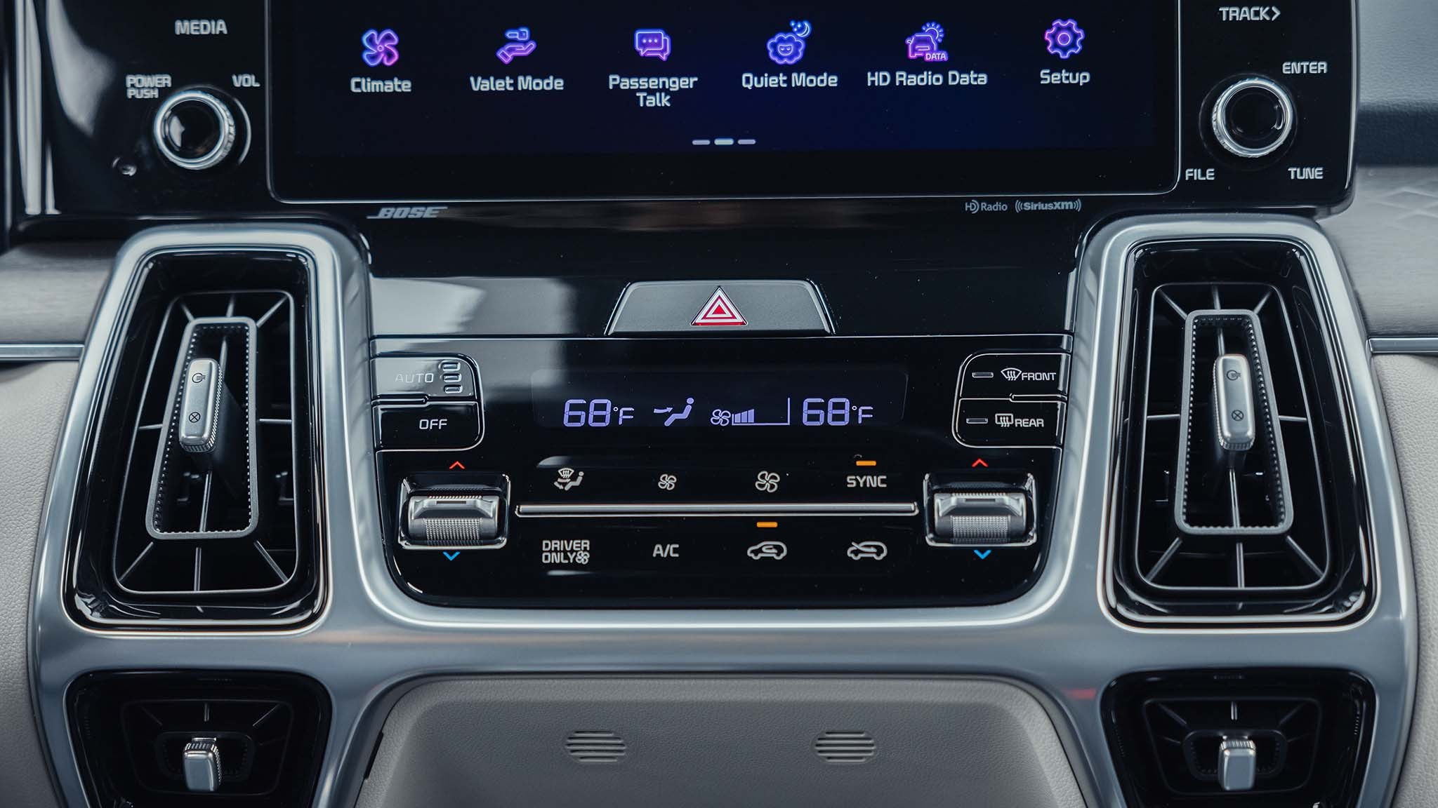 012 2023 kia sorento phev infotainment system