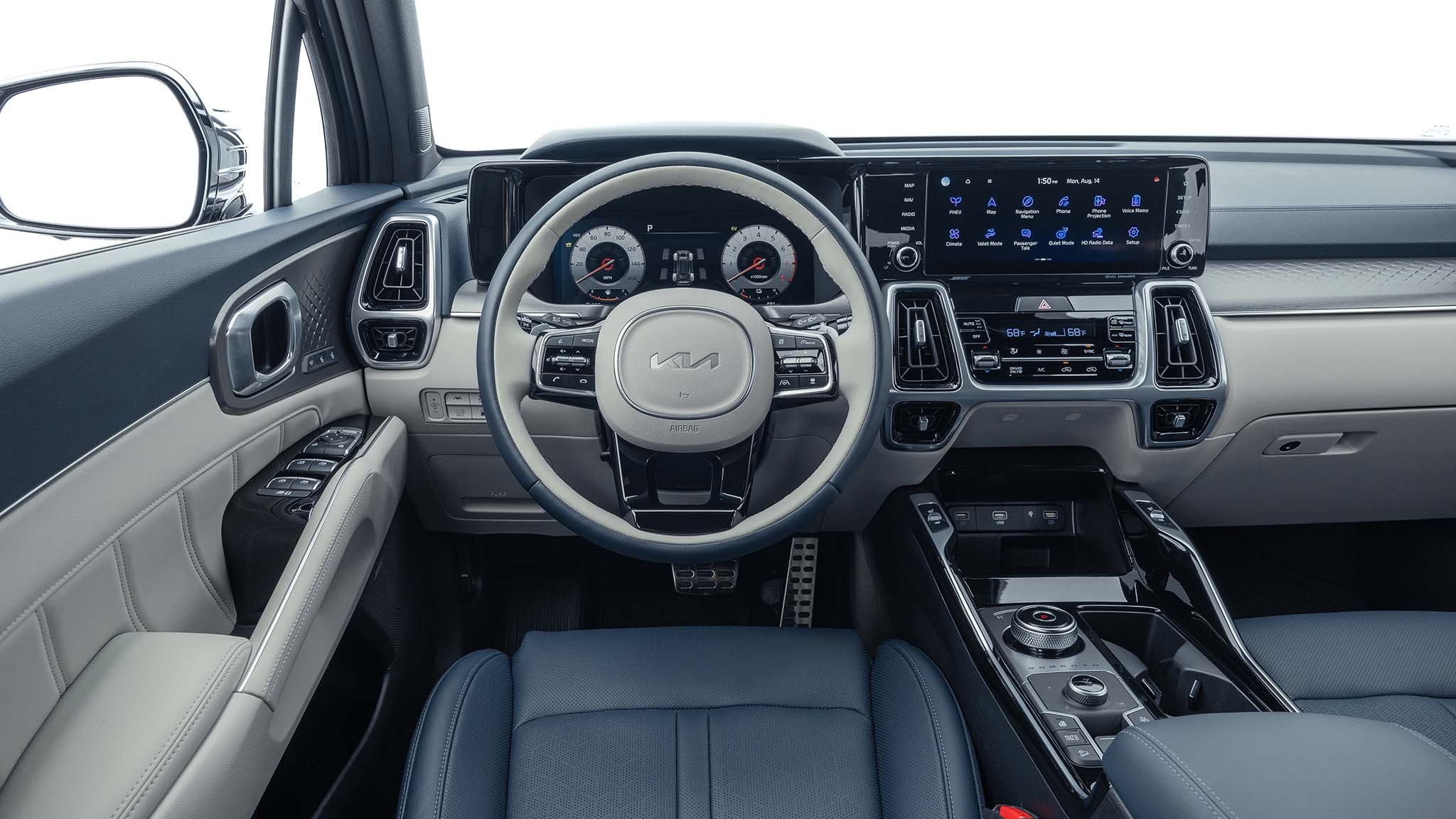 016 2023 kia sorento phev dashboard