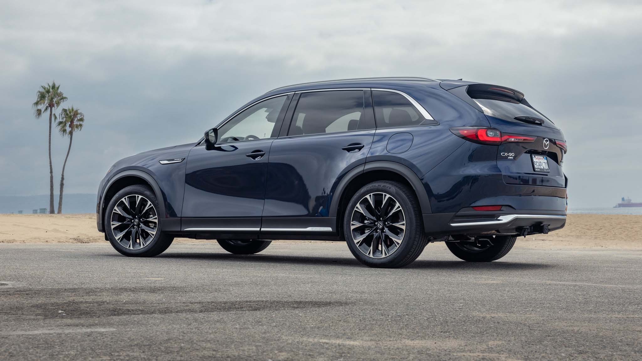 018 2024 mazda cx 90 phev side profile