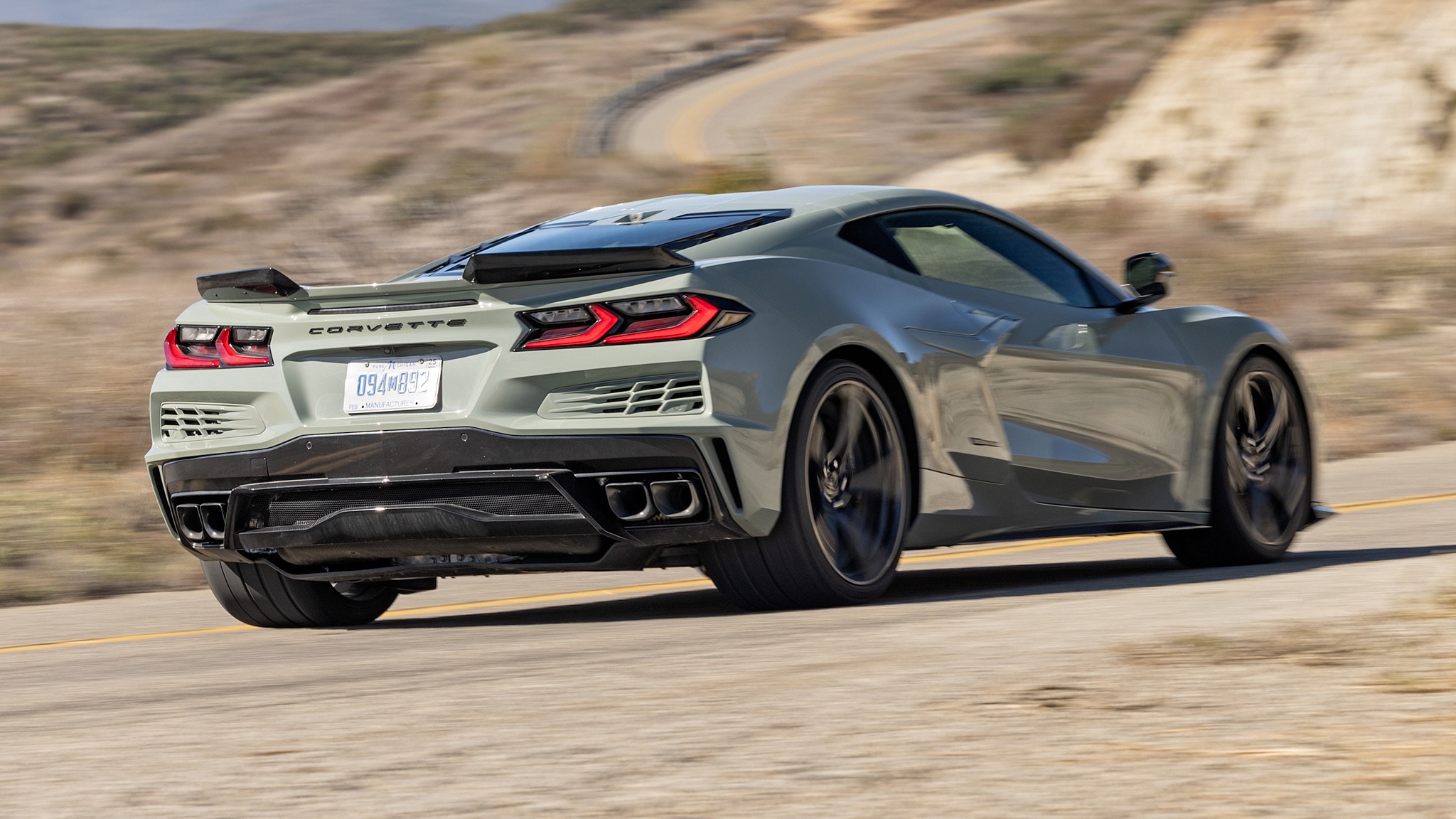 006 2024 Chevrolet Corvette E Ray rear view
