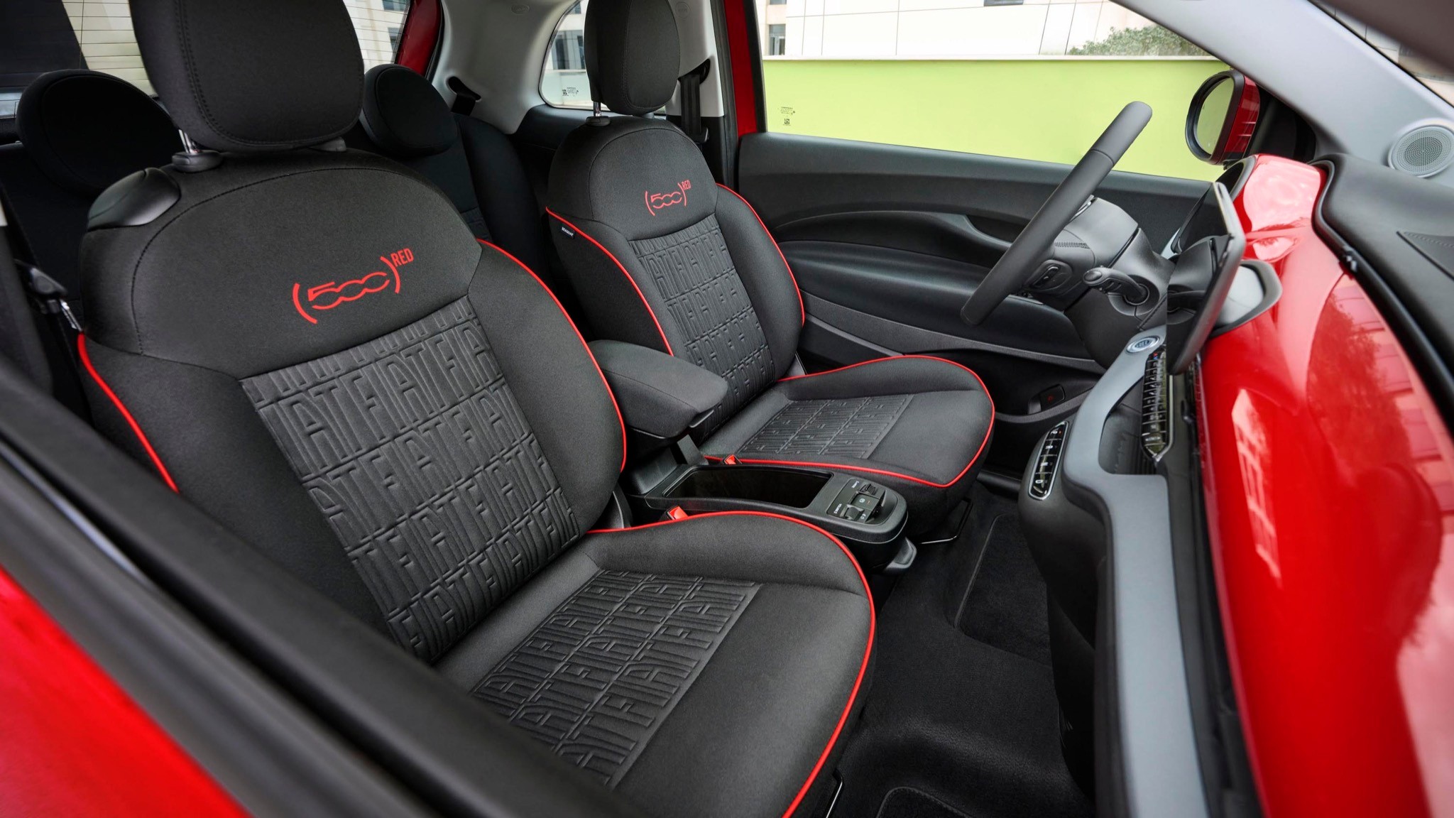 2024 fiat 500e red edition 17