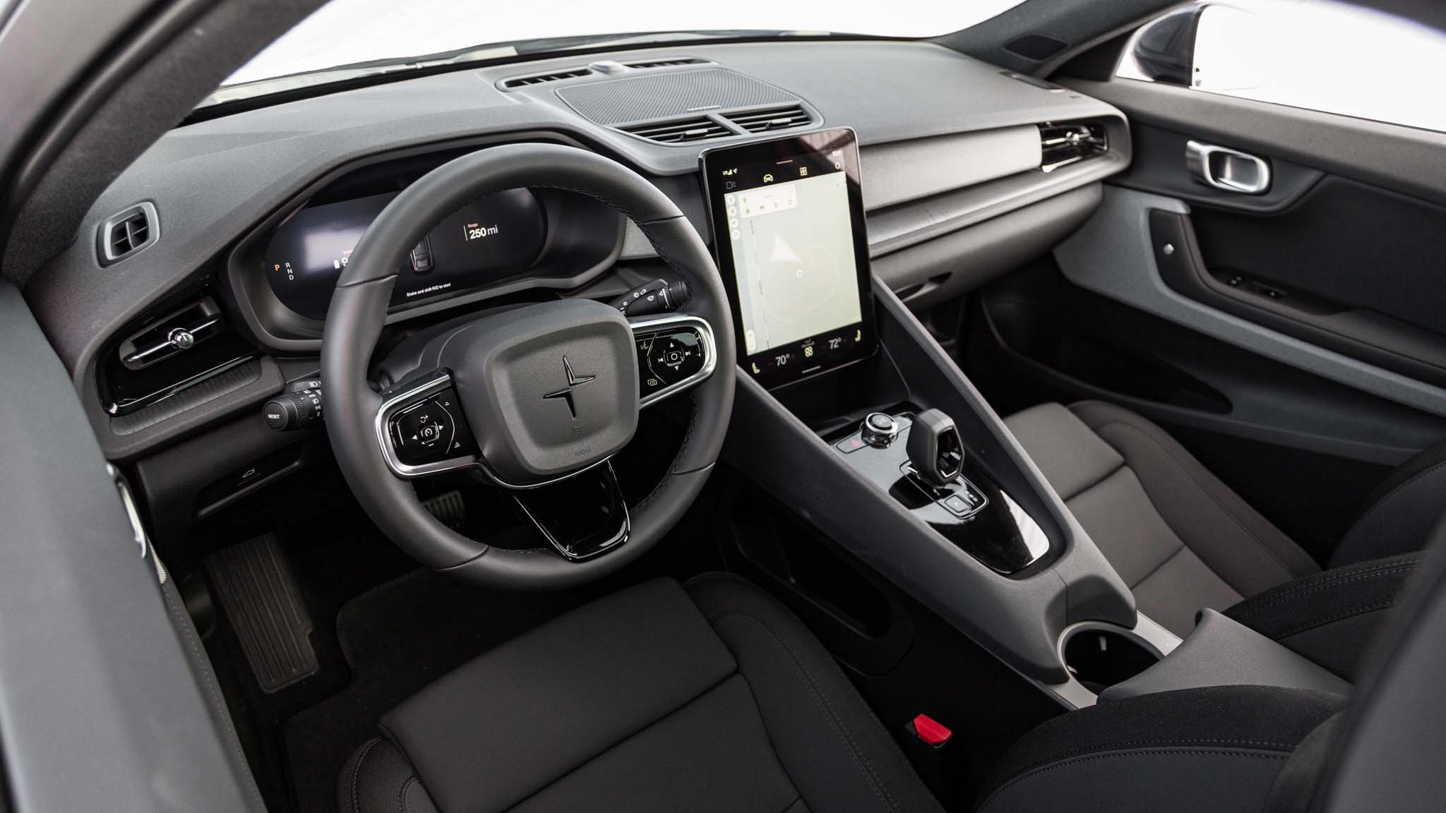 002 2024 polestar 2 front dashboard