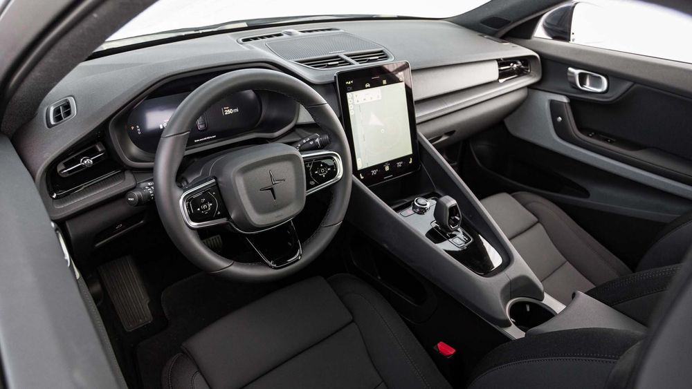 002 2024 polestar 2 front dashboard