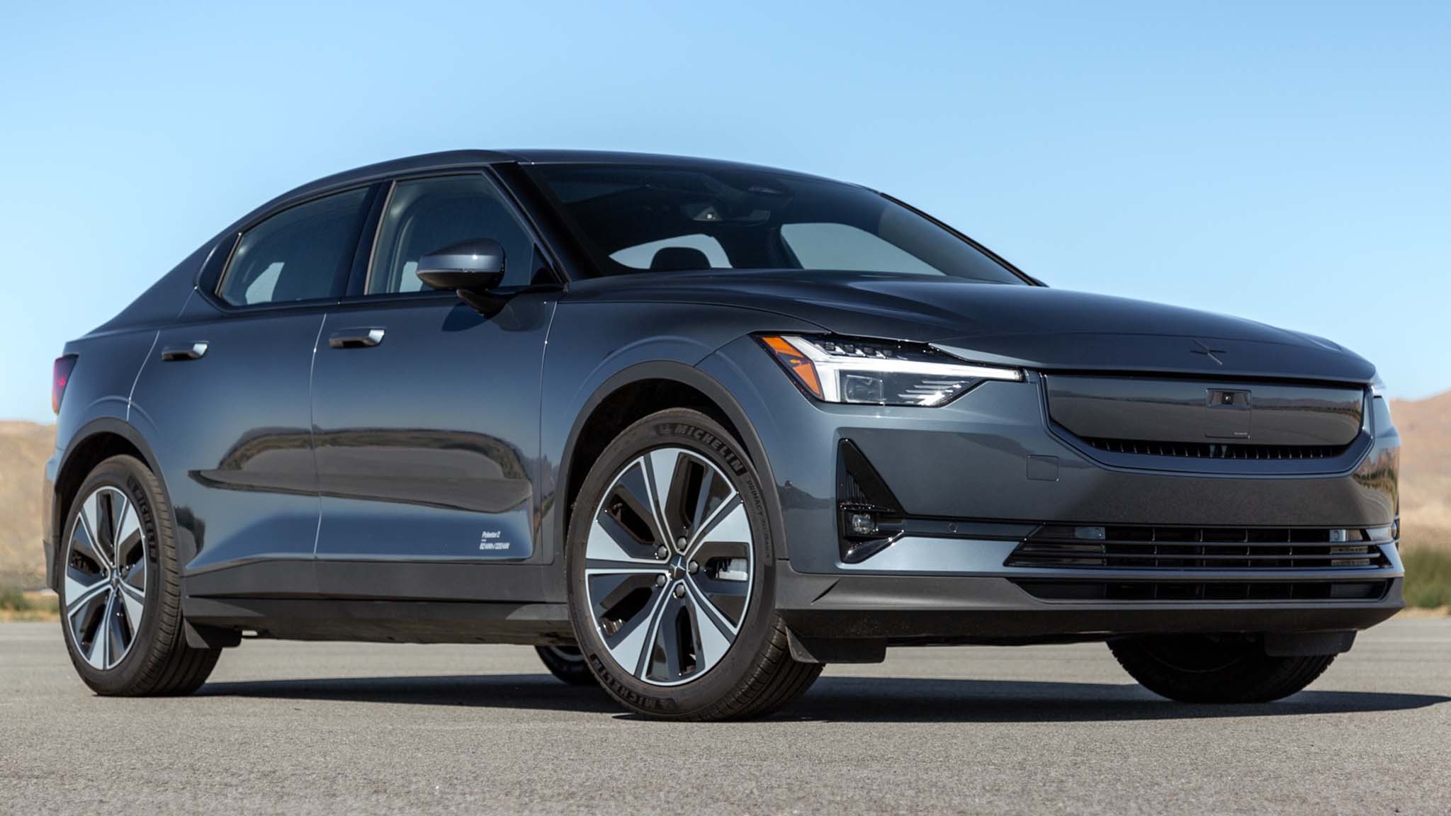 001 2024 polestar 2 front three quarter view