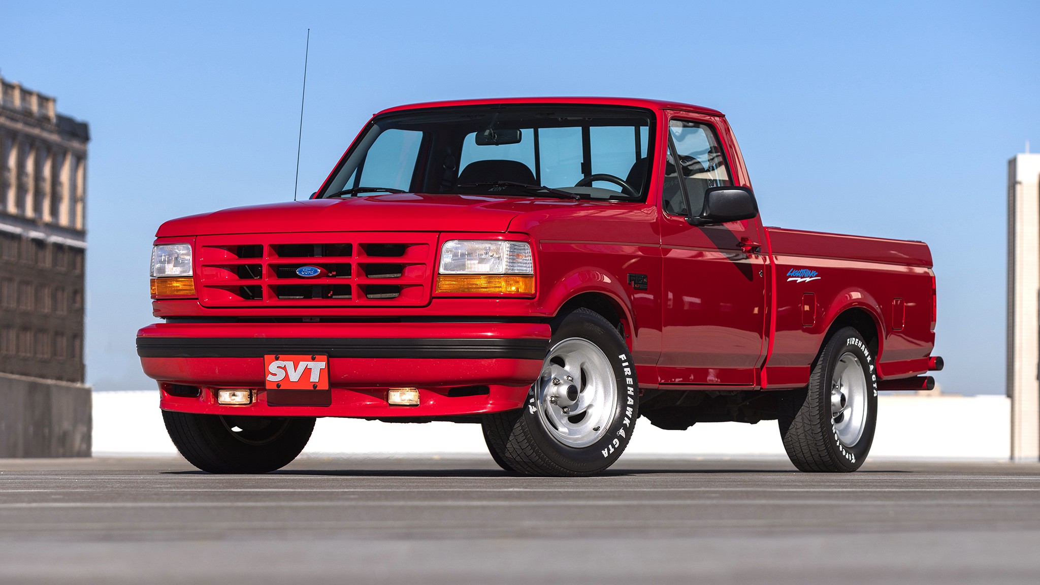 1993 Ford Lightning vs 2023 Ford Lightning EV exterior 53