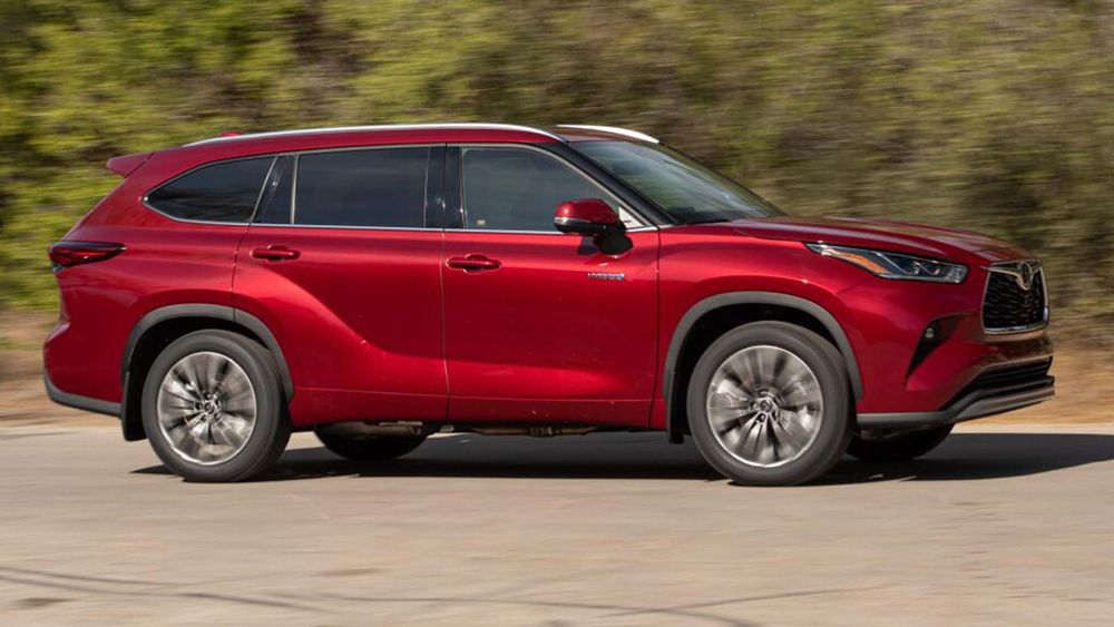 2021 Toyota Highlander Hybrid Exterior 03
