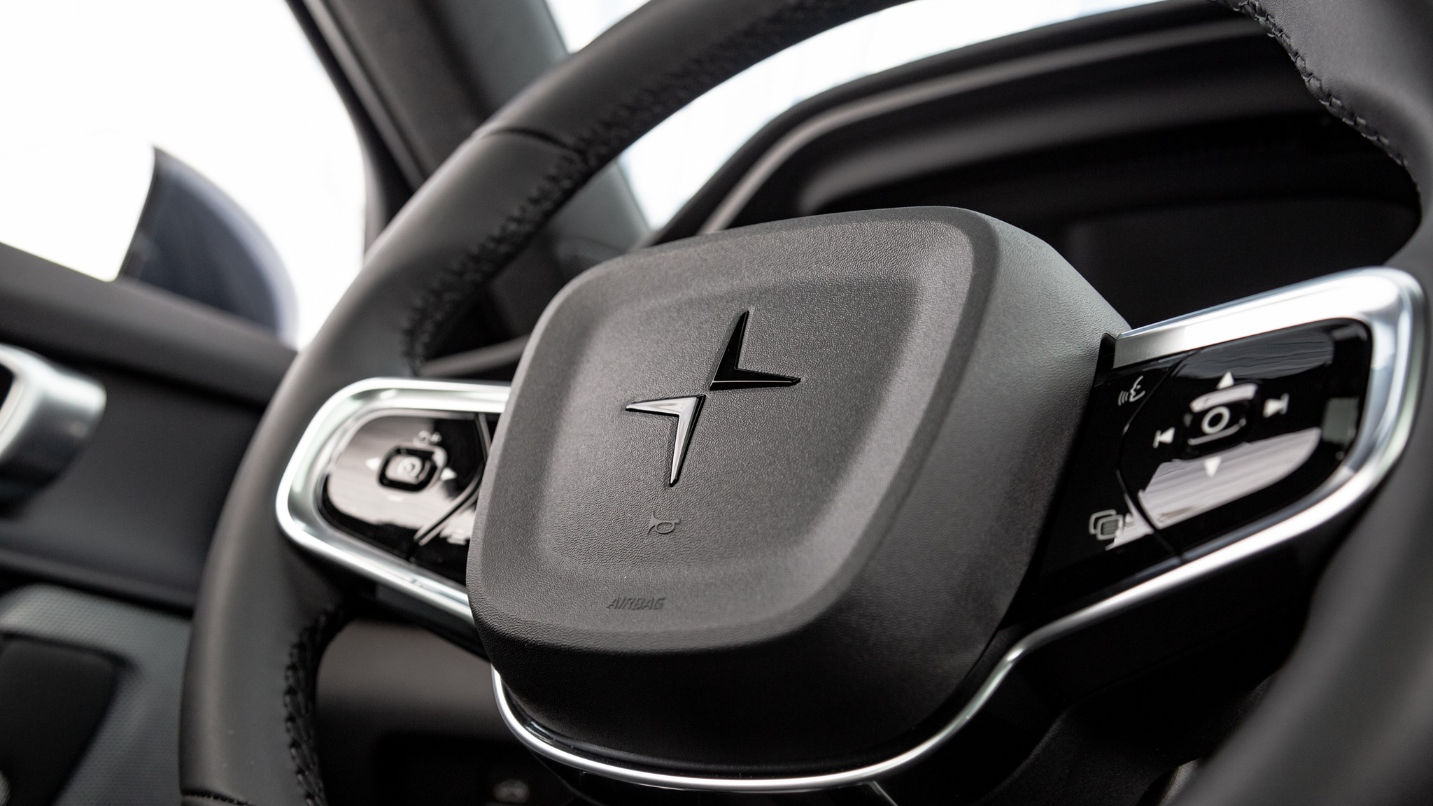 006 2024 Polestar 2 RWD steering wheel