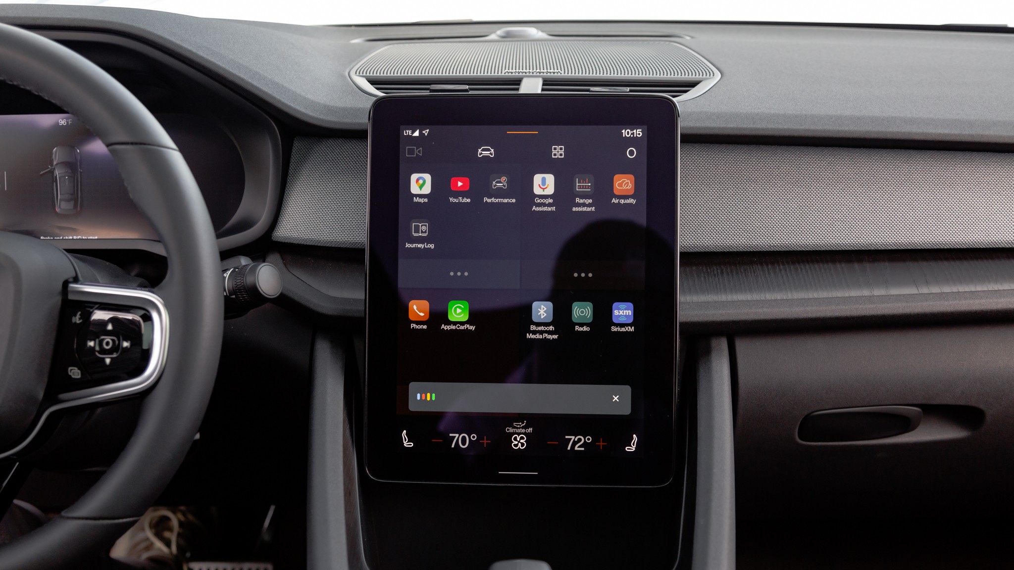 015 2024 Polestar 2 RWD infotainment